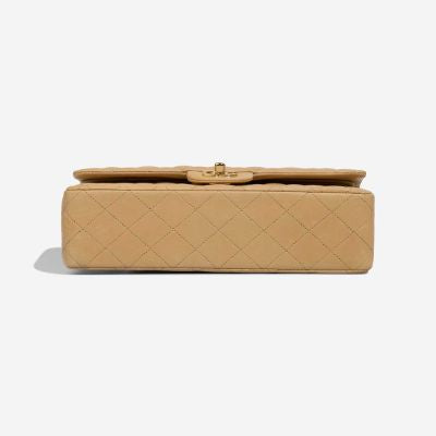 Sac CHANEL Timeless/Classique en Cuir Beige - 103224