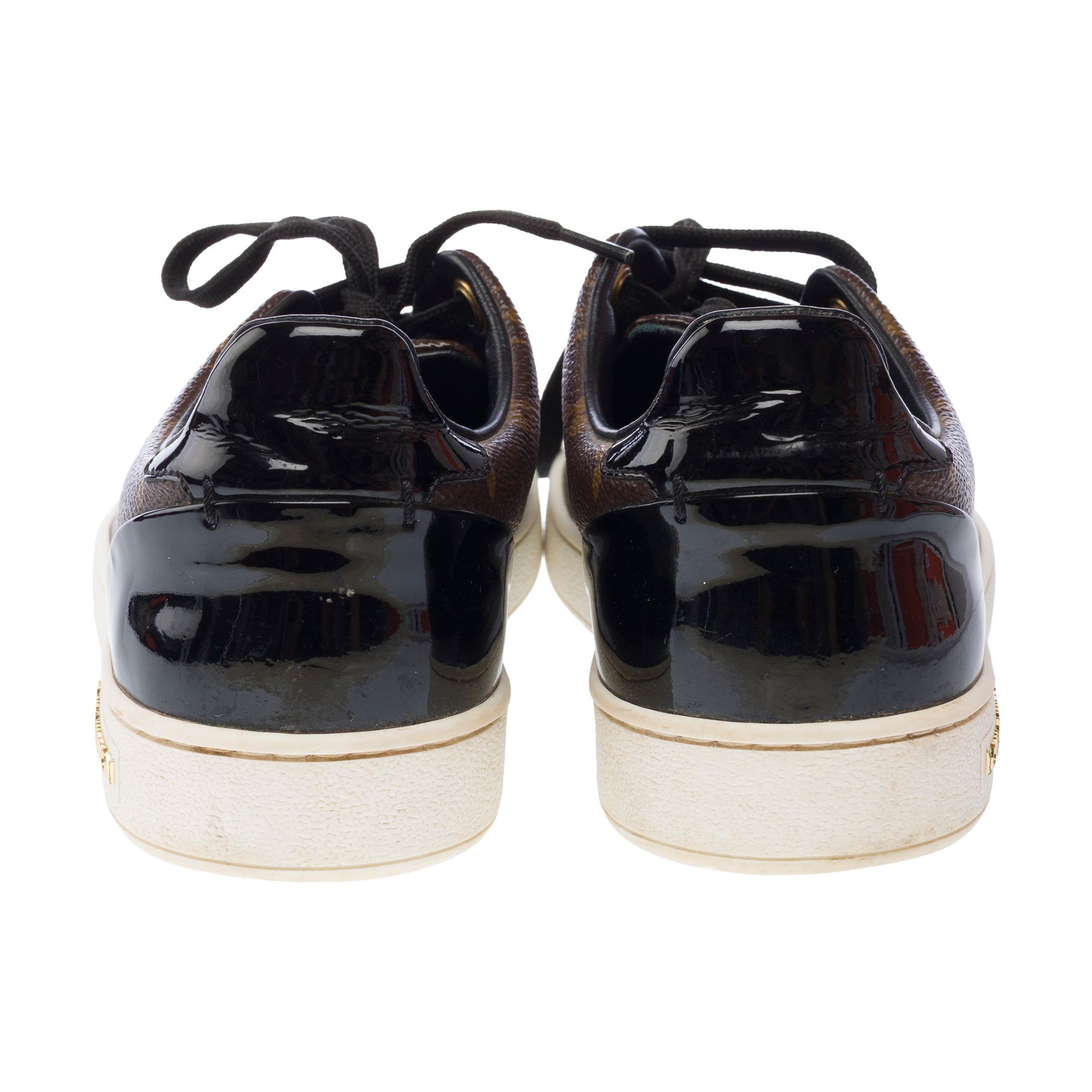 Chaussure LOUIS VUITTON FrontRow en Toile Marron - 103244
