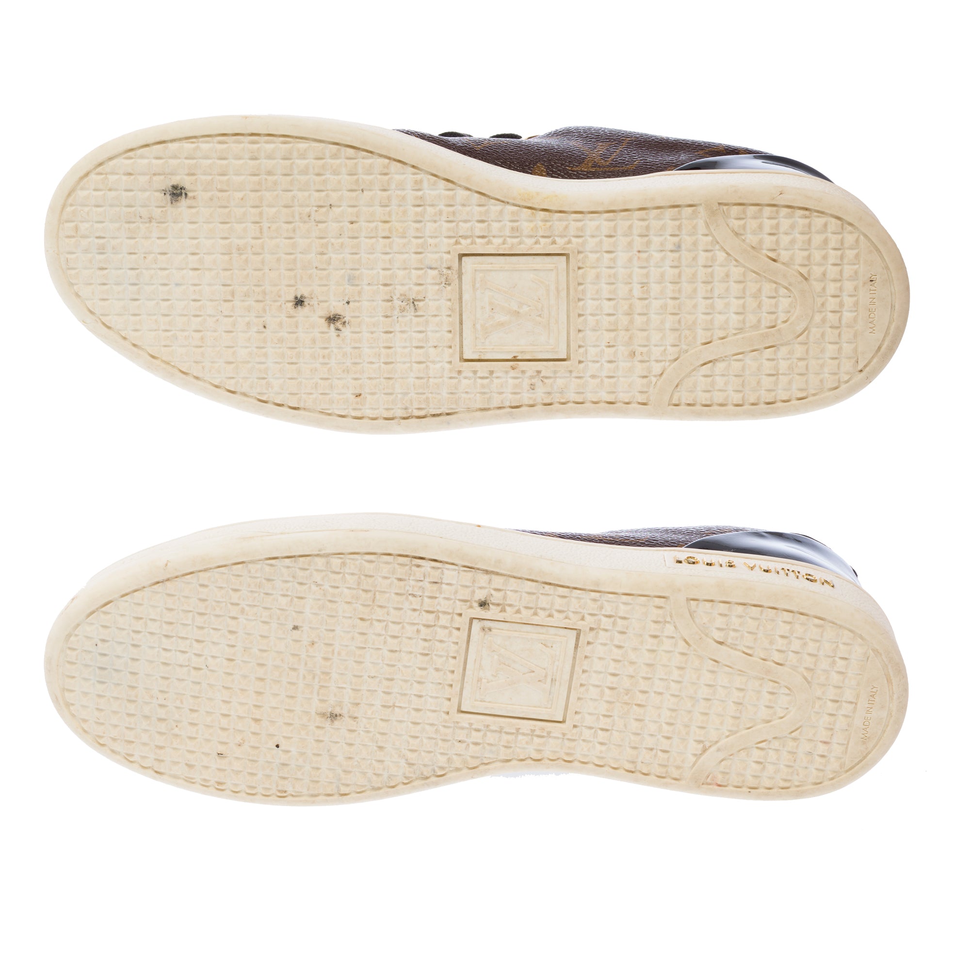 Chaussure LOUIS VUITTON FrontRow en Toile Marron - 103244