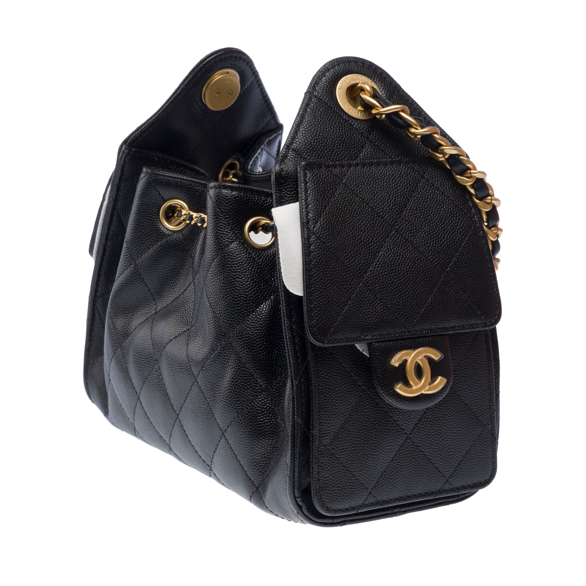 Sac CHANEL en Cuir Noir - 103242