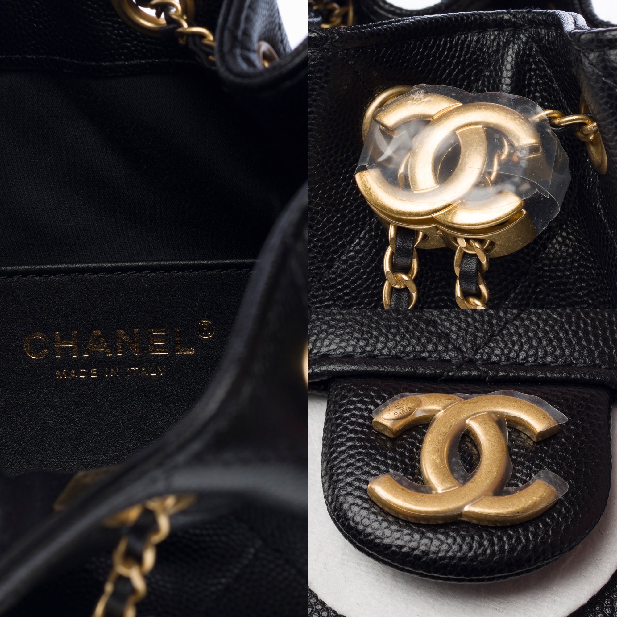 Sac CHANEL en Cuir Noir - 103242