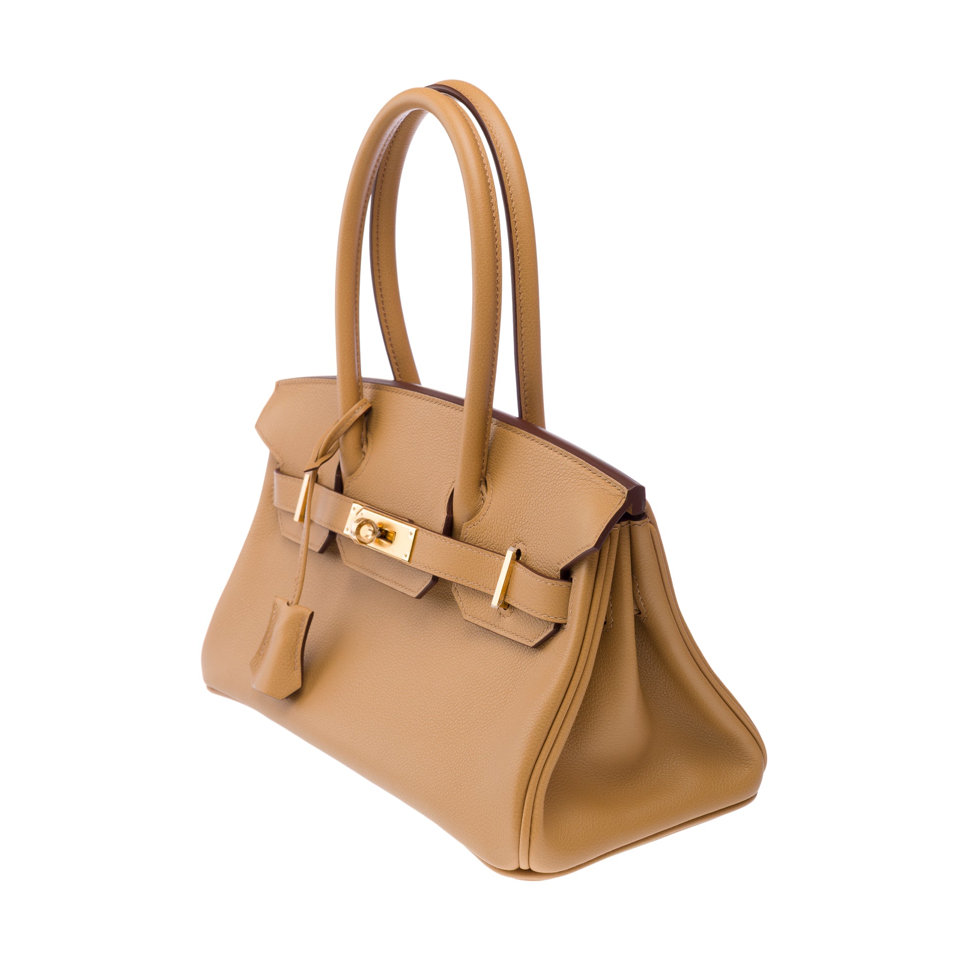 Sac HERMES Birkin Shoulder en Cuir Beige - 103256