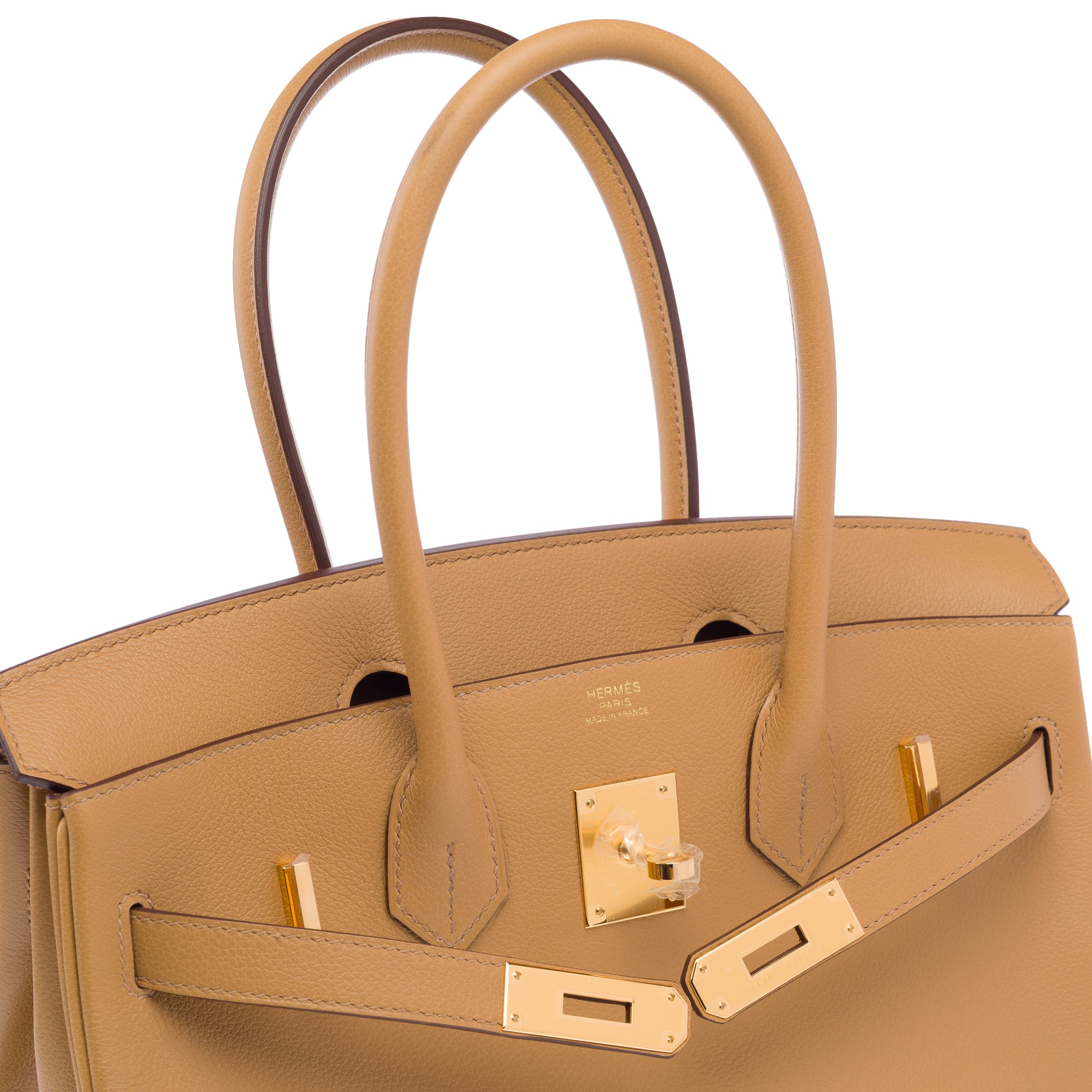 Sac HERMES Birkin Shoulder en Cuir Beige - 103256