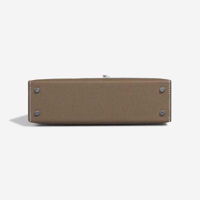 Sac HERMES Kelly Mini en Cuir Étoupe - 103227