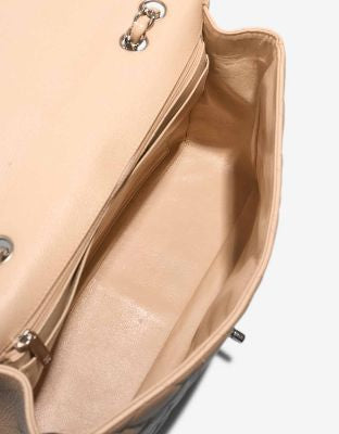 Sac CHANEL Timeless/Classique en Cuir Beige - 103234