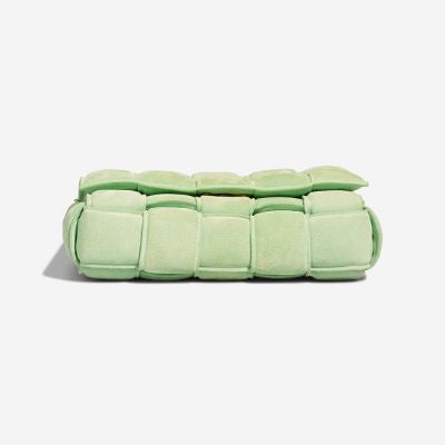 Sac BOTTEGA VENETA Cassette en Suède Vert - 103236