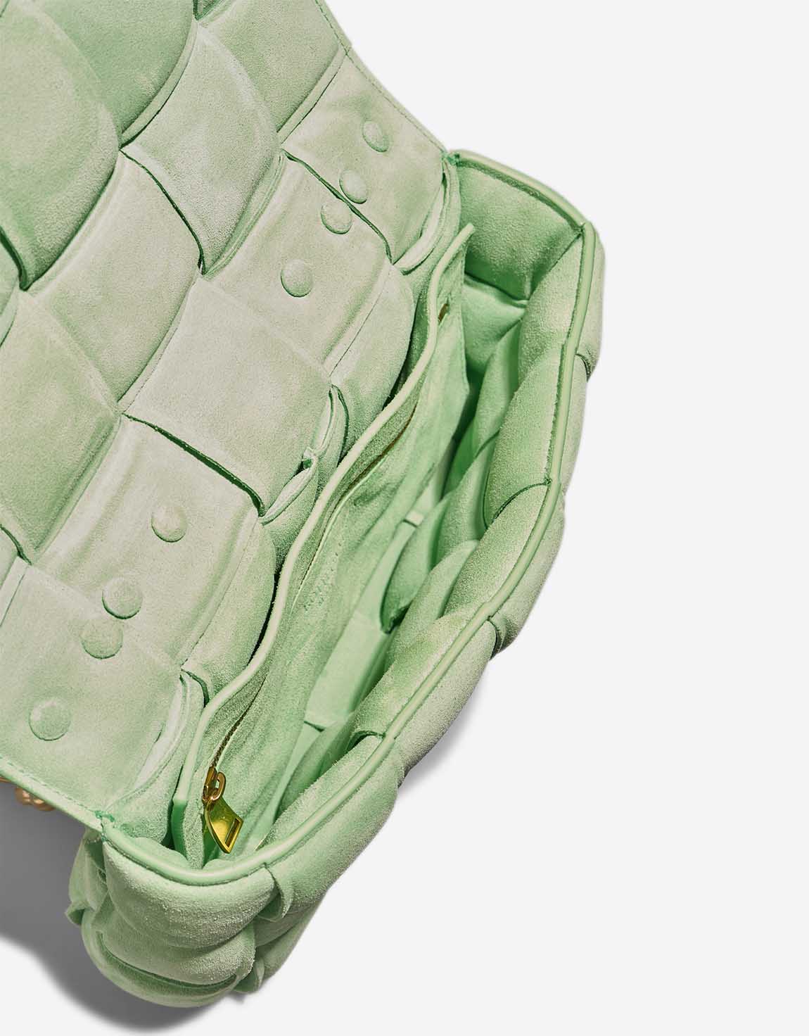 Sac BOTTEGA VENETA Cassette en Suède Vert - 103236