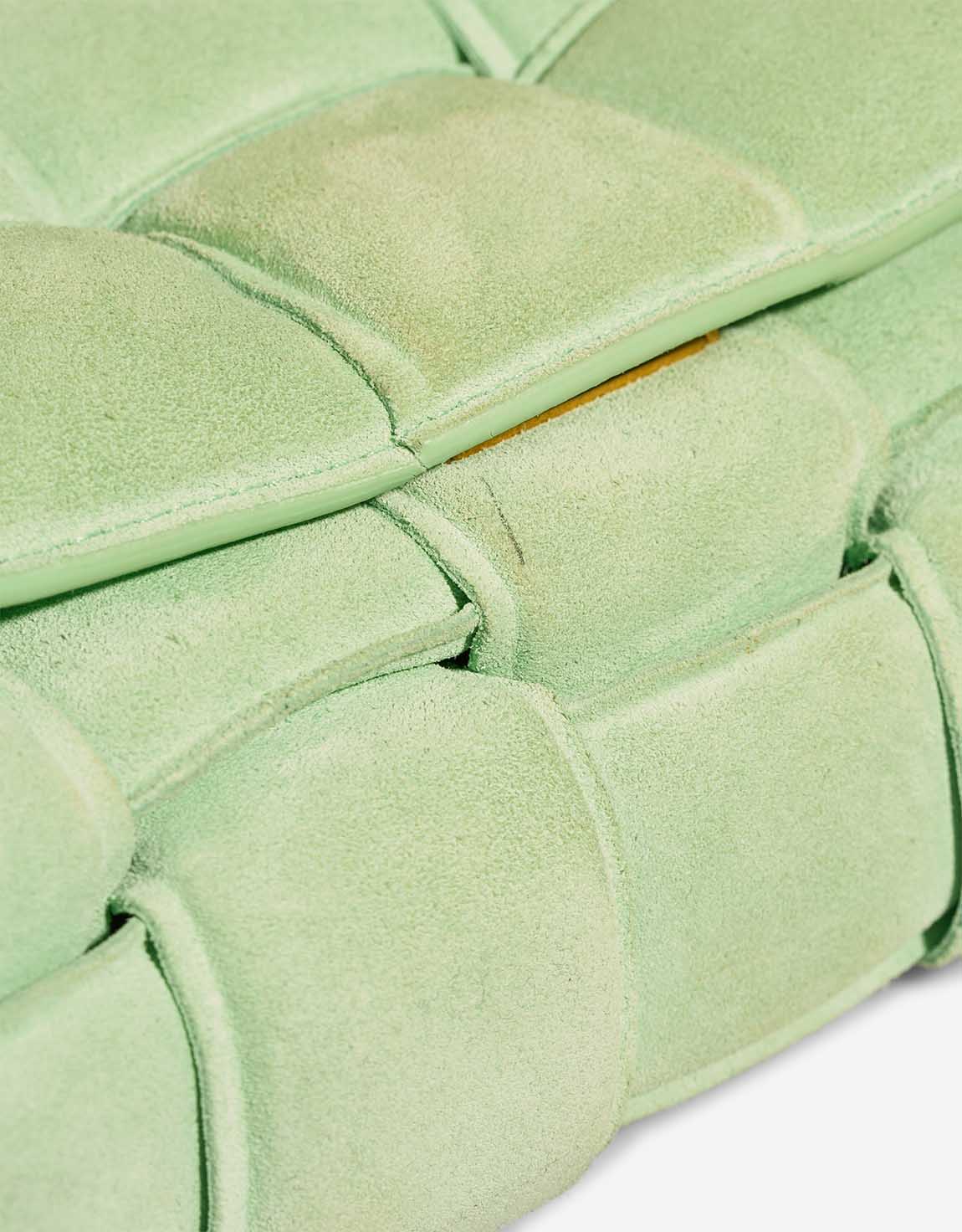 Sac BOTTEGA VENETA Cassette en Suède Vert - 103236