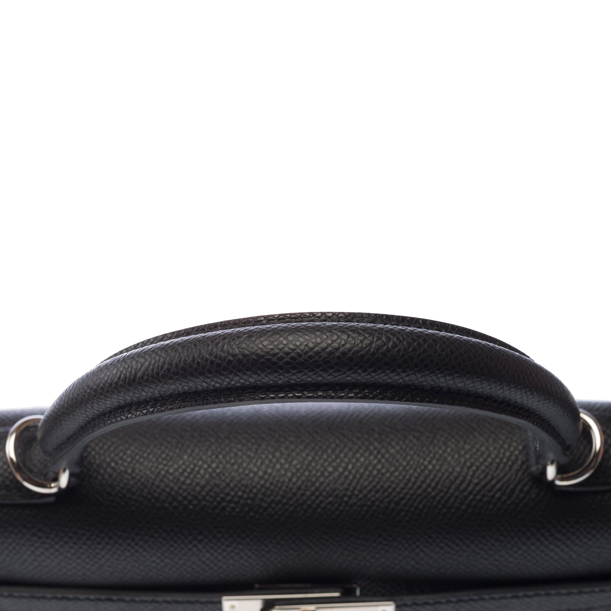 Sac HERMES Kelly 25 en Cuir Noir - 103278