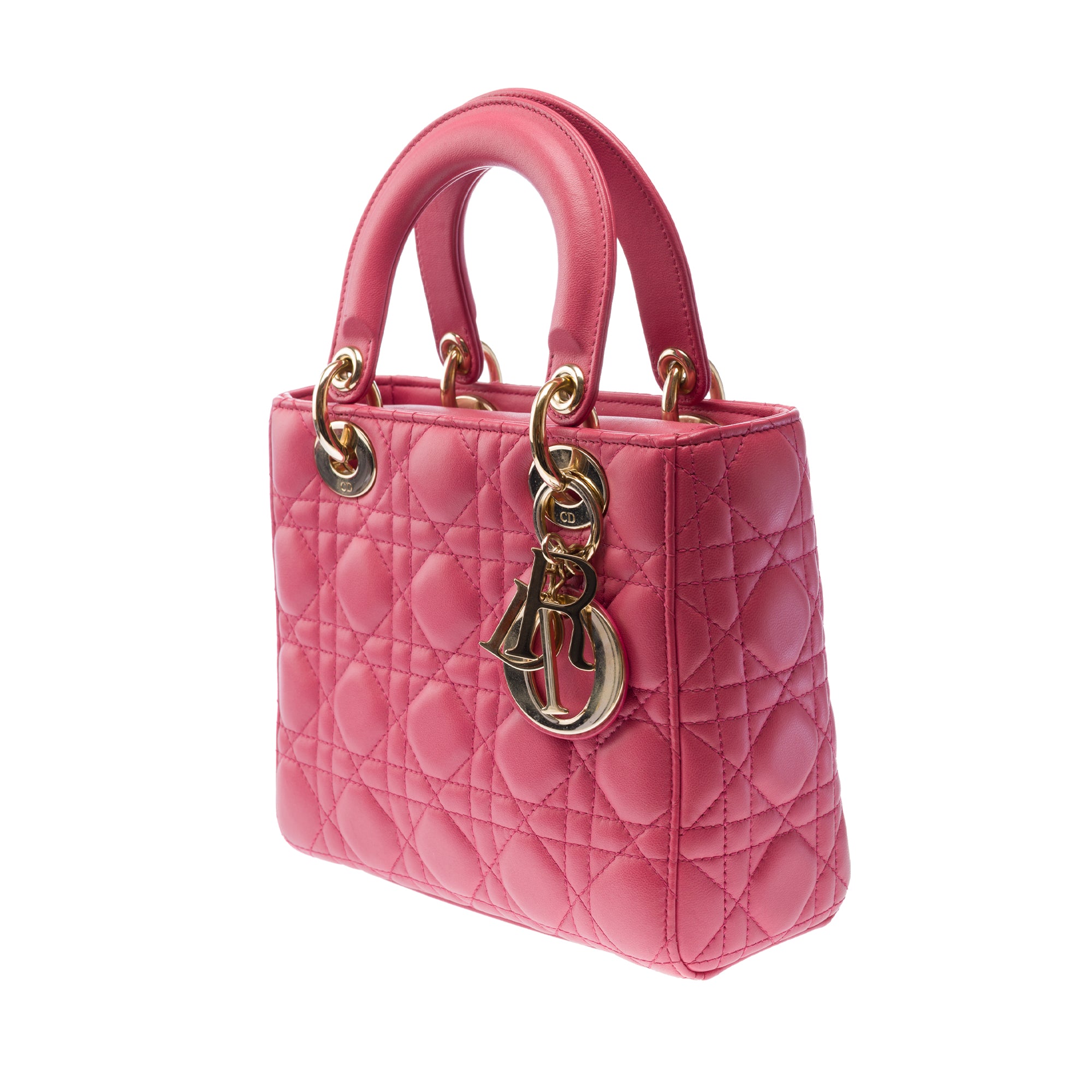 Sac DIOR Lady Dior en Cuir Rose - 103264