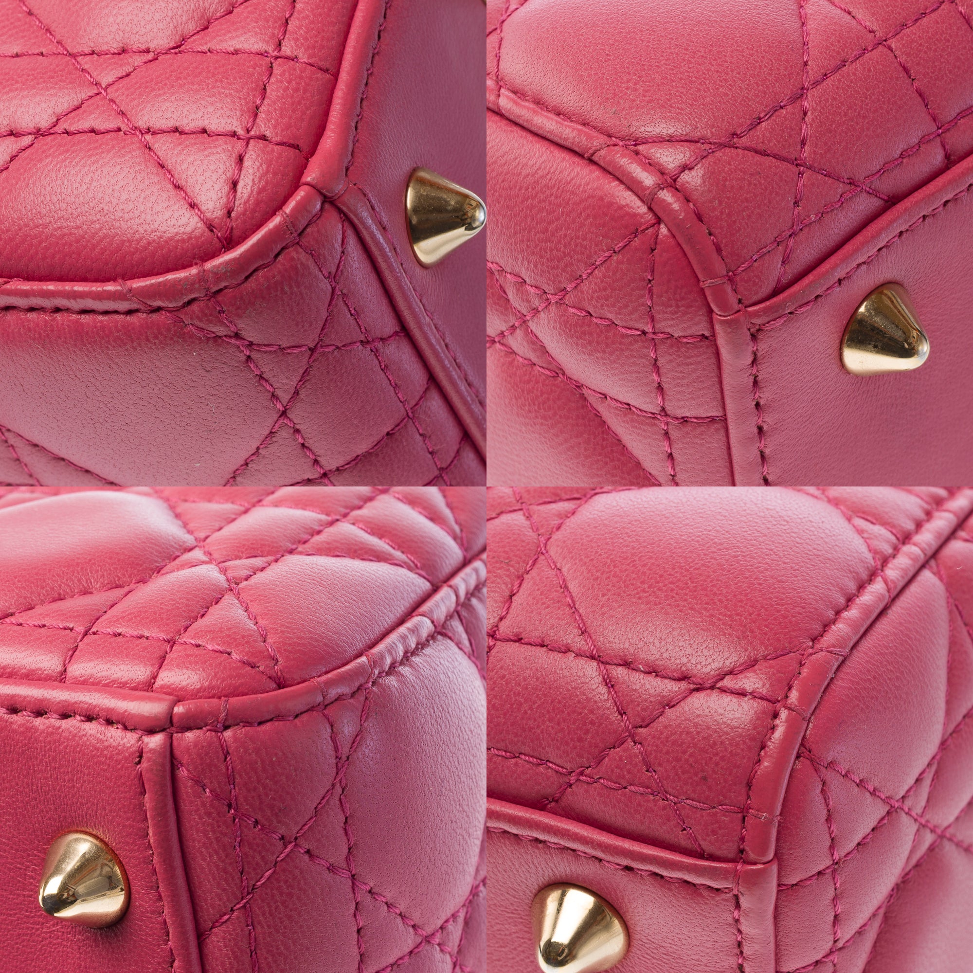 Sac DIOR Lady Dior en Cuir Rose - 103264