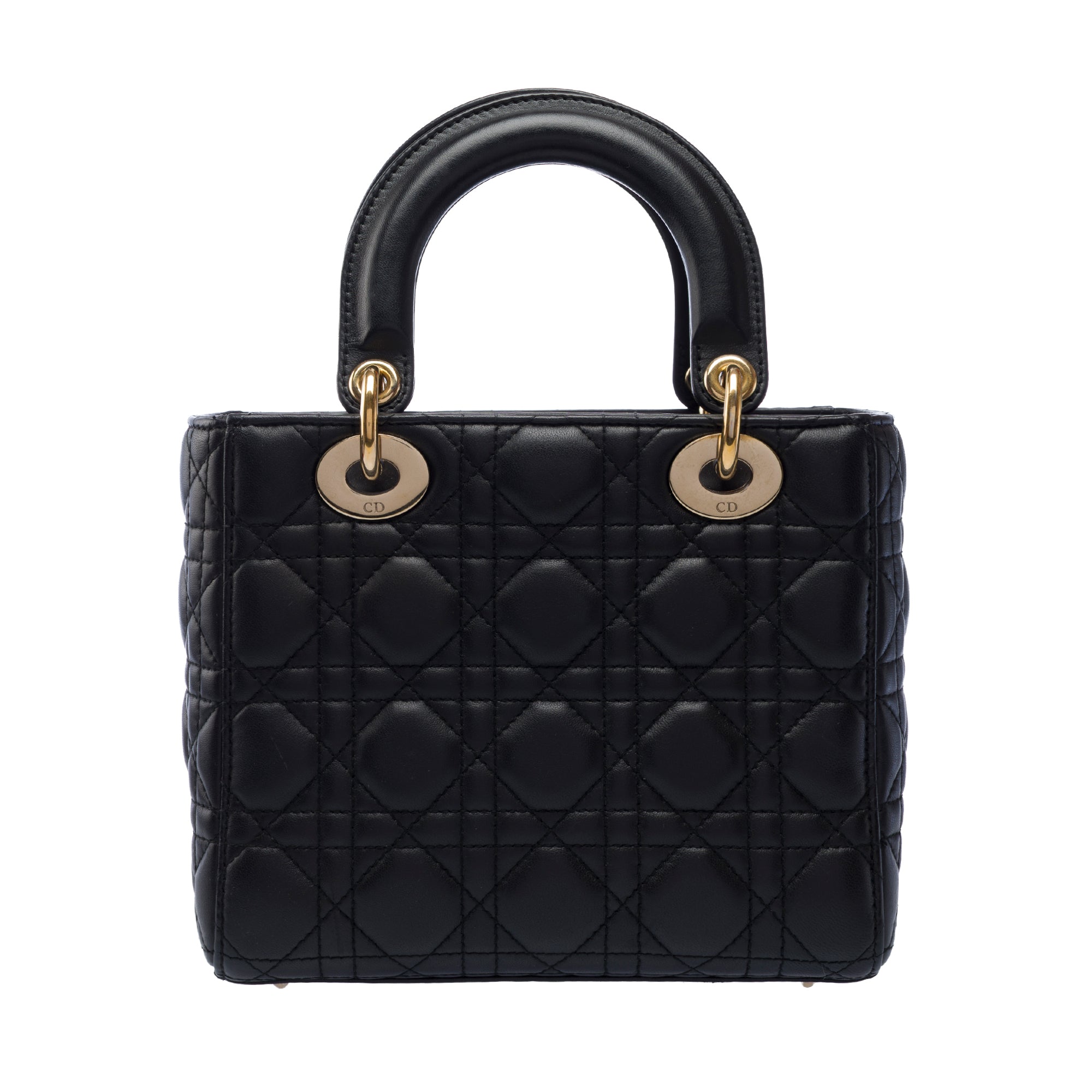 Sac DIOR Lady Dior en Cuir Noir - 103265