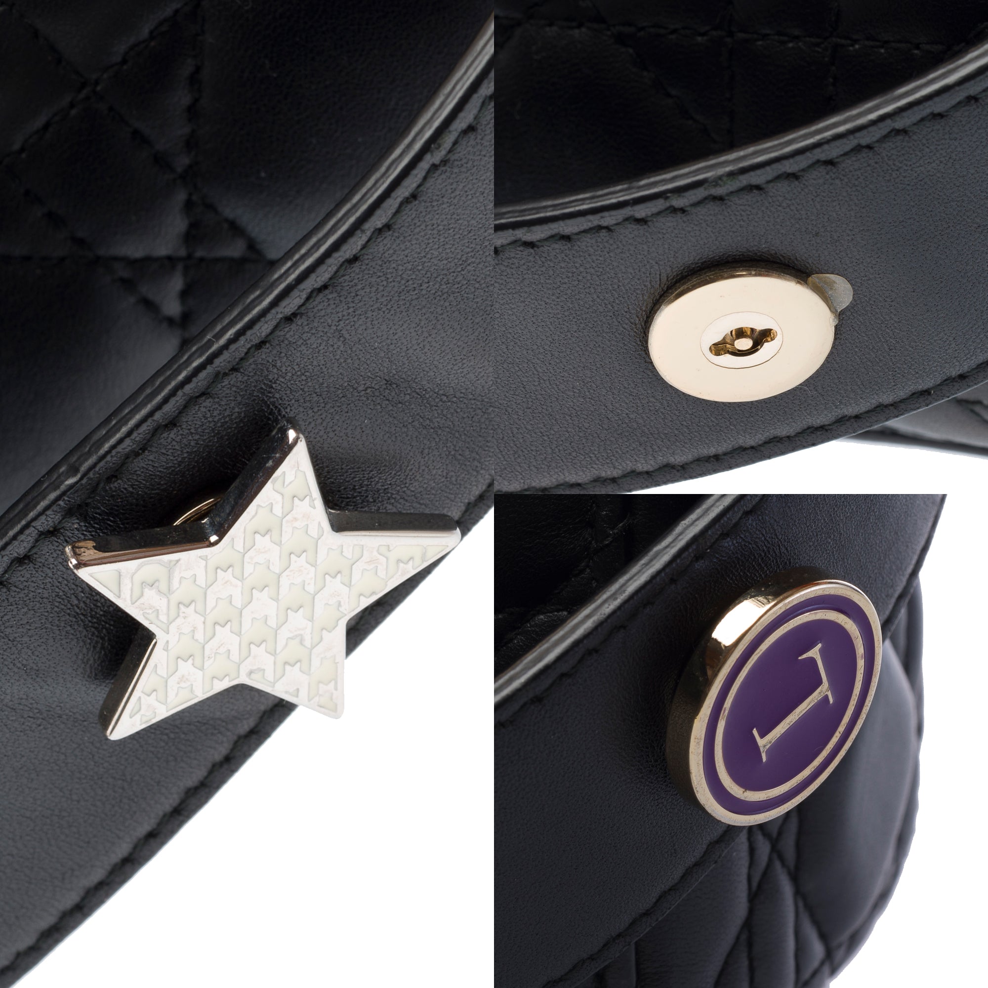 Sac DIOR Lady Dior en Cuir Noir - 103265