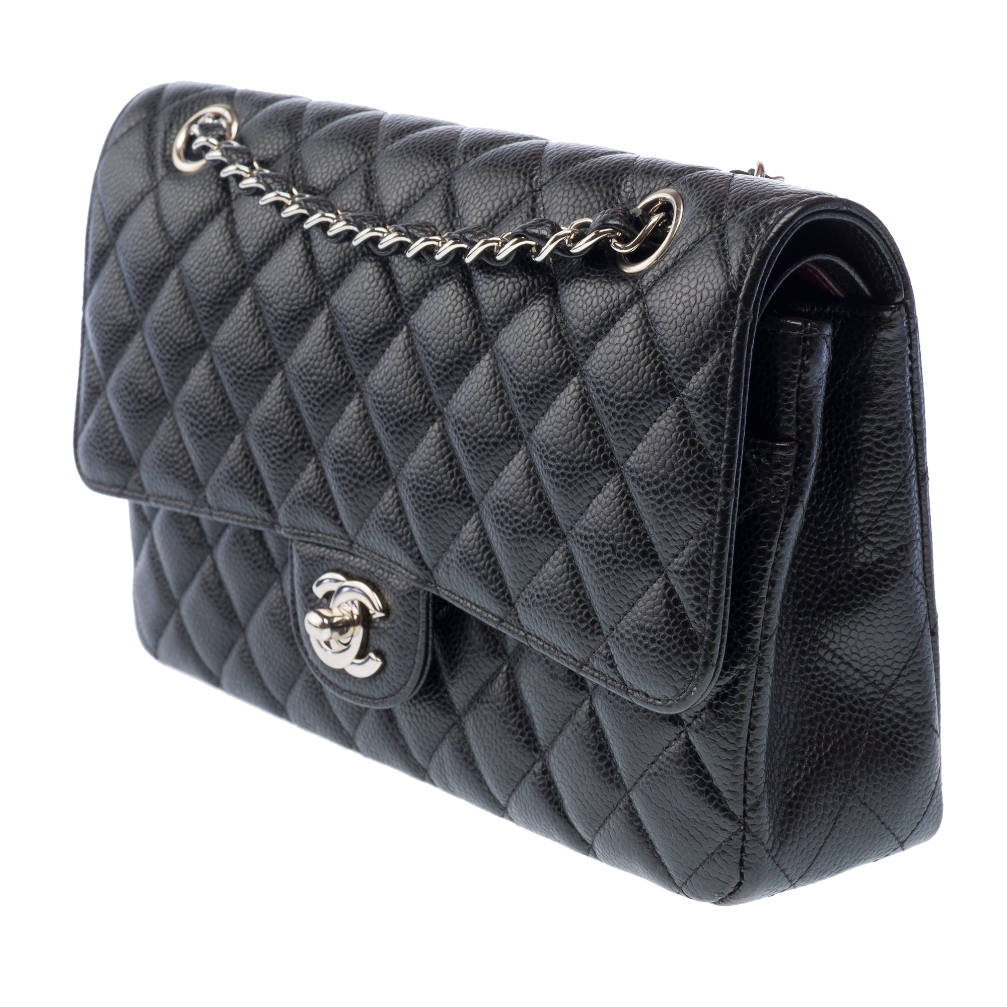 Sac CHANEL Timeless/Classique en Cuir Noir - 103247
