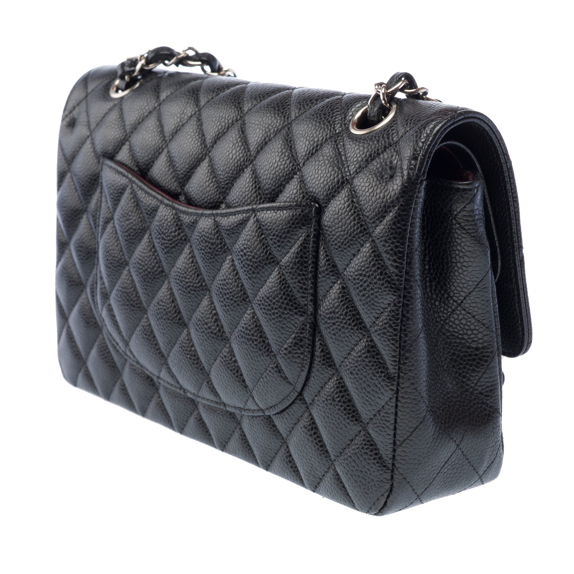 Sac CHANEL Timeless/Classique en Cuir Noir - 103247