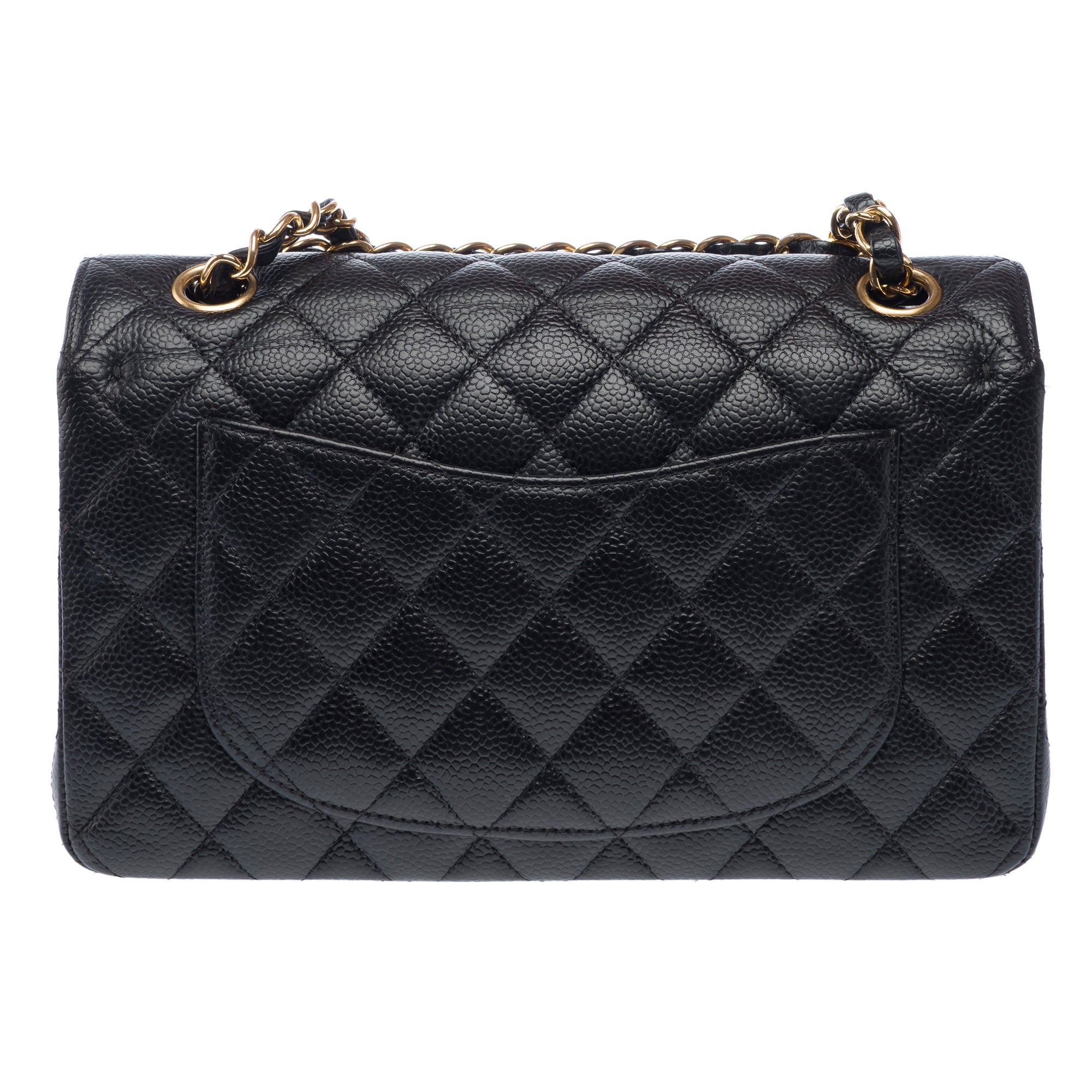 Sac CHANEL Timeless/Classique en Cuir Noir - 103262