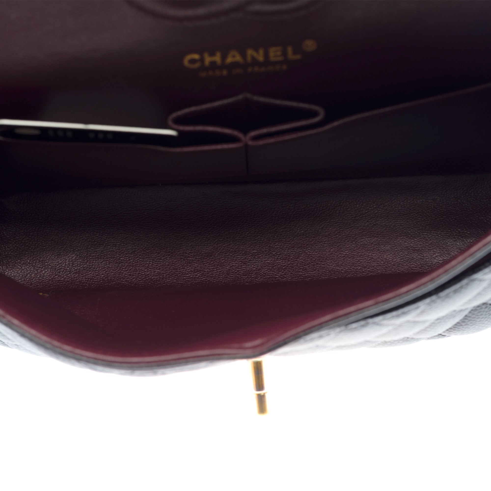 Sac CHANEL Timeless/Classique en Cuir Noir - 103262