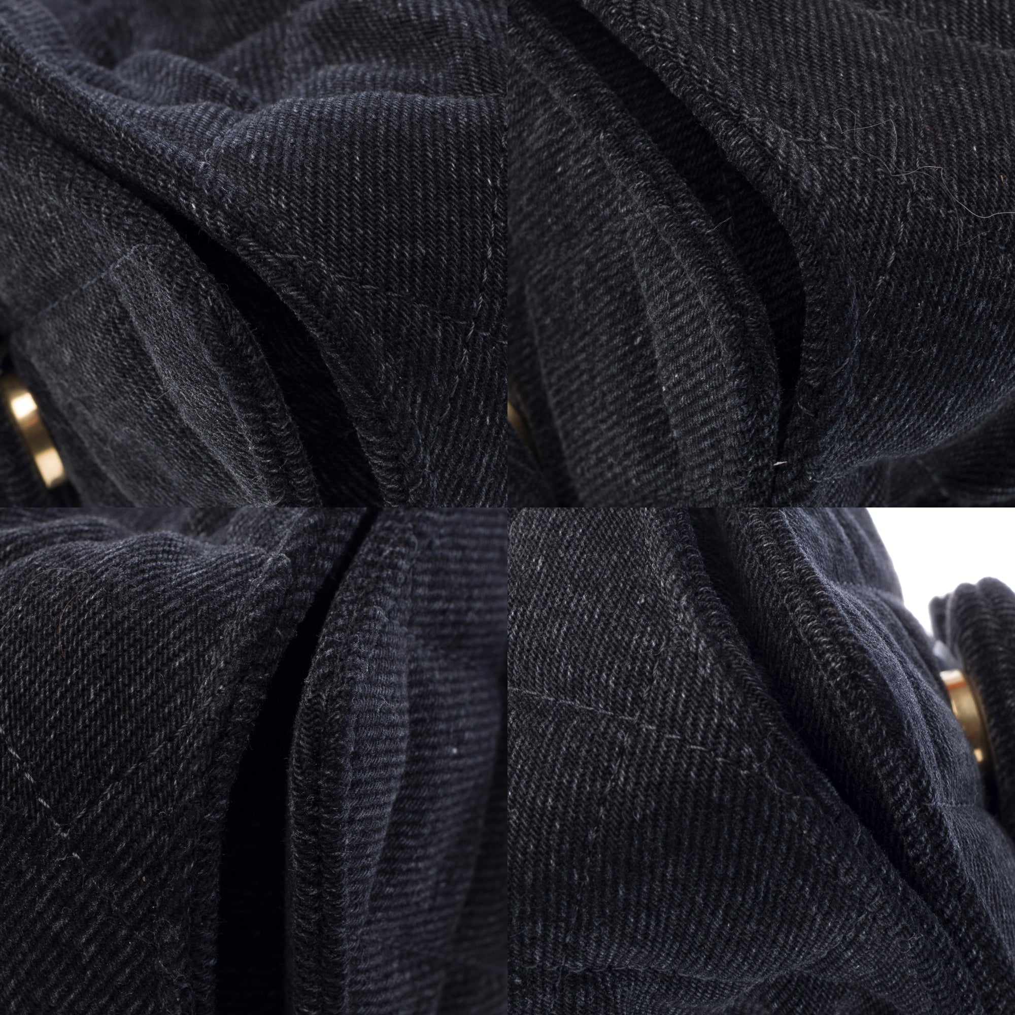 Sac CHANEL en Denim Noir - 103276