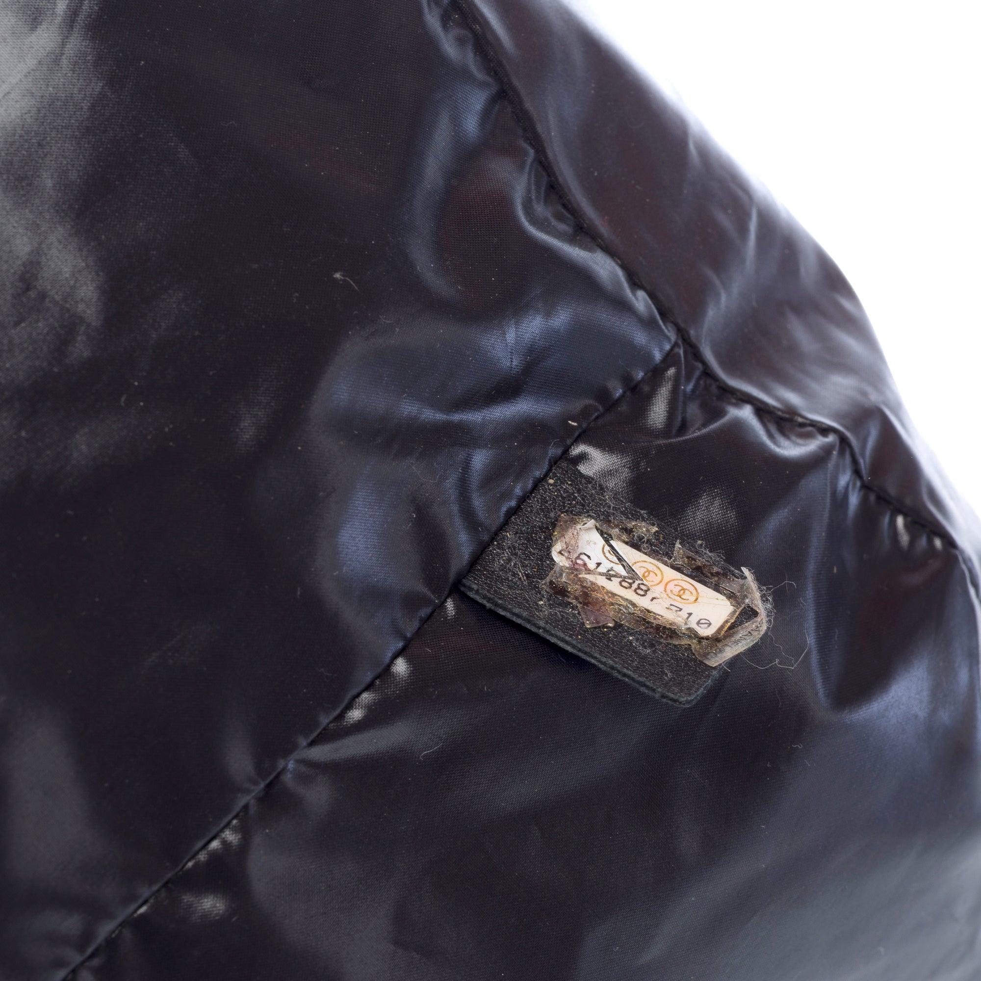 Sac CHANEL en Lain Bleu Marine - 103259