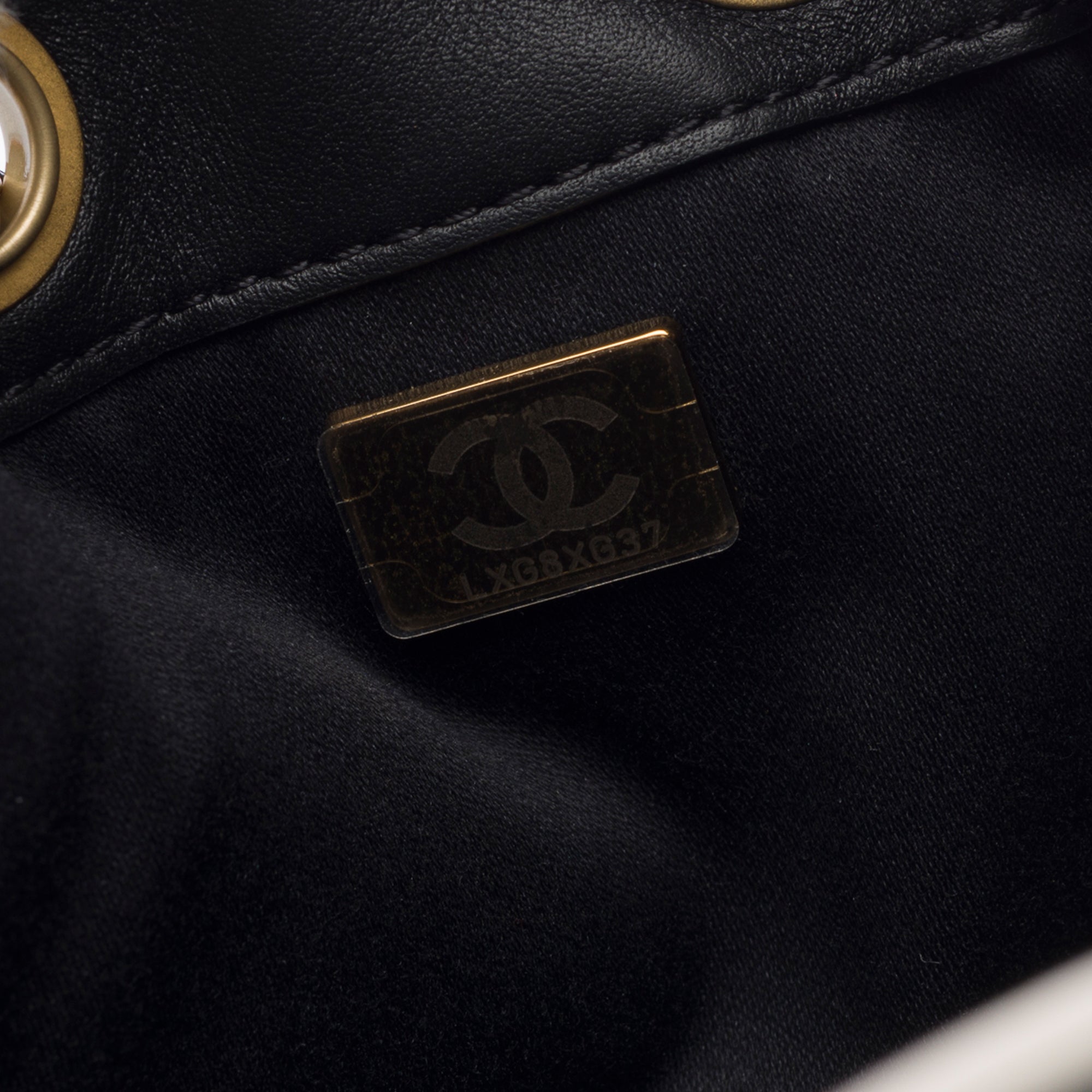Sac CHANEL en Osier Noir - 103277