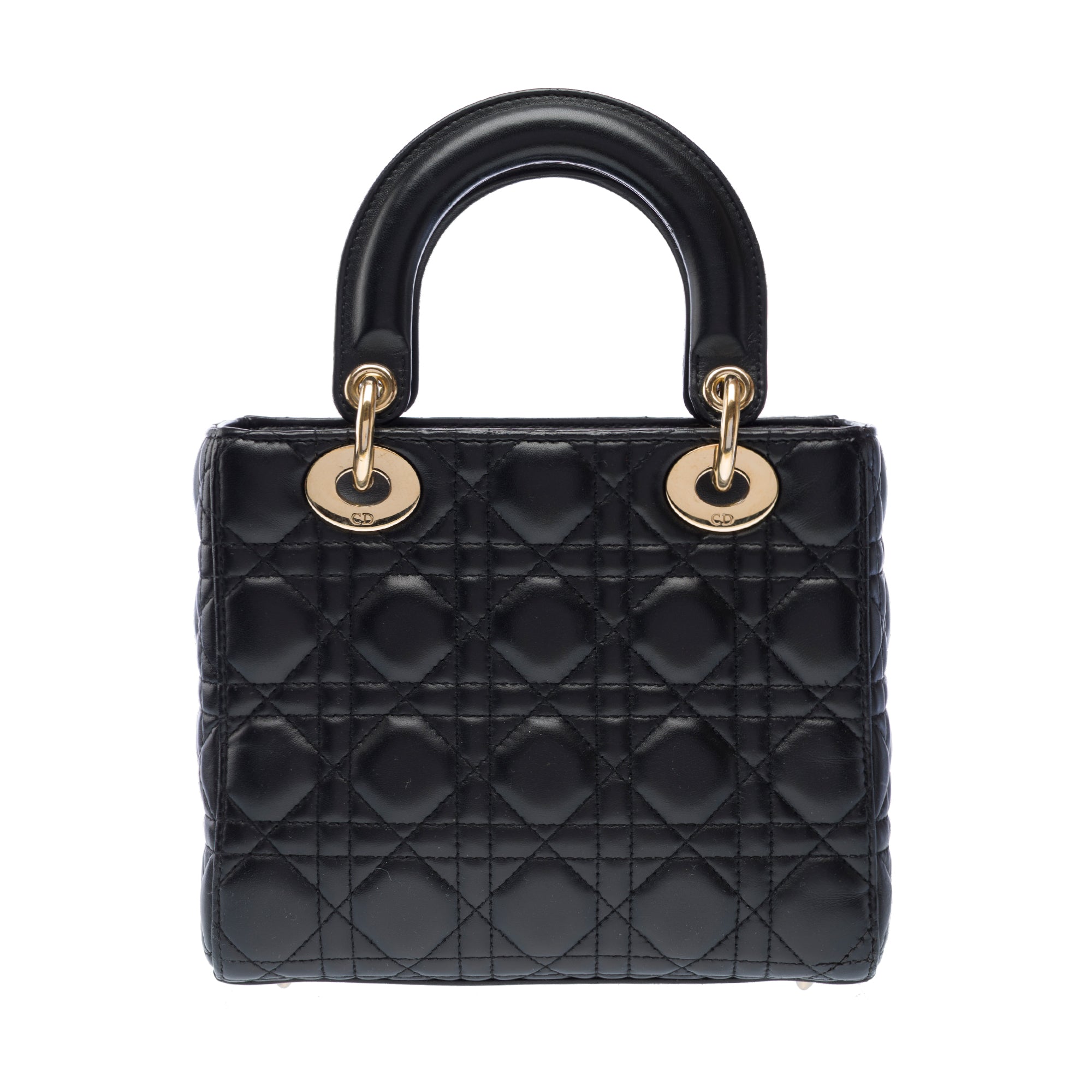 Sac DIOR Lady Dior en Cuir Noir - 103268