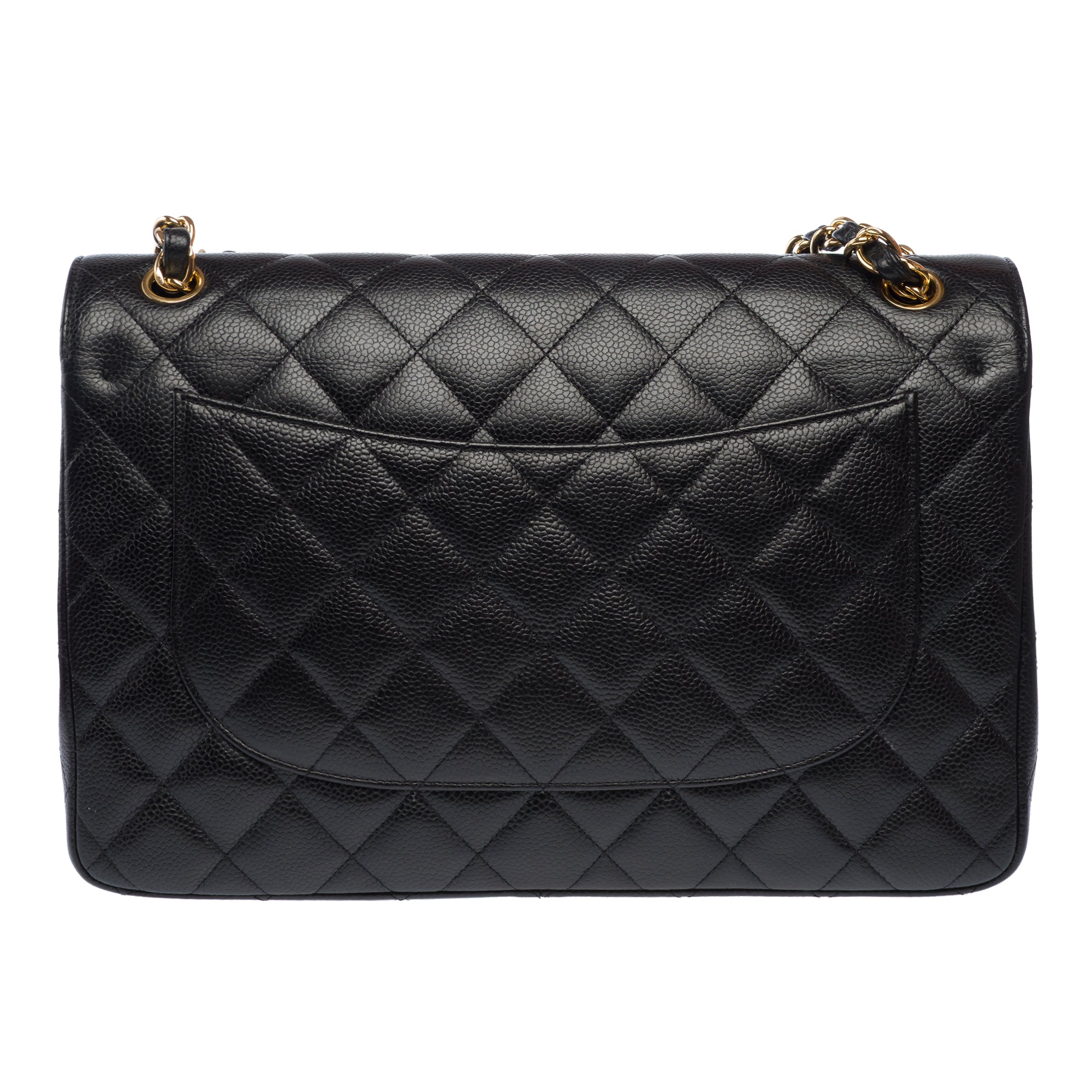 Sac CHANEL Timeless/Classique en Cuir Noir - 103282