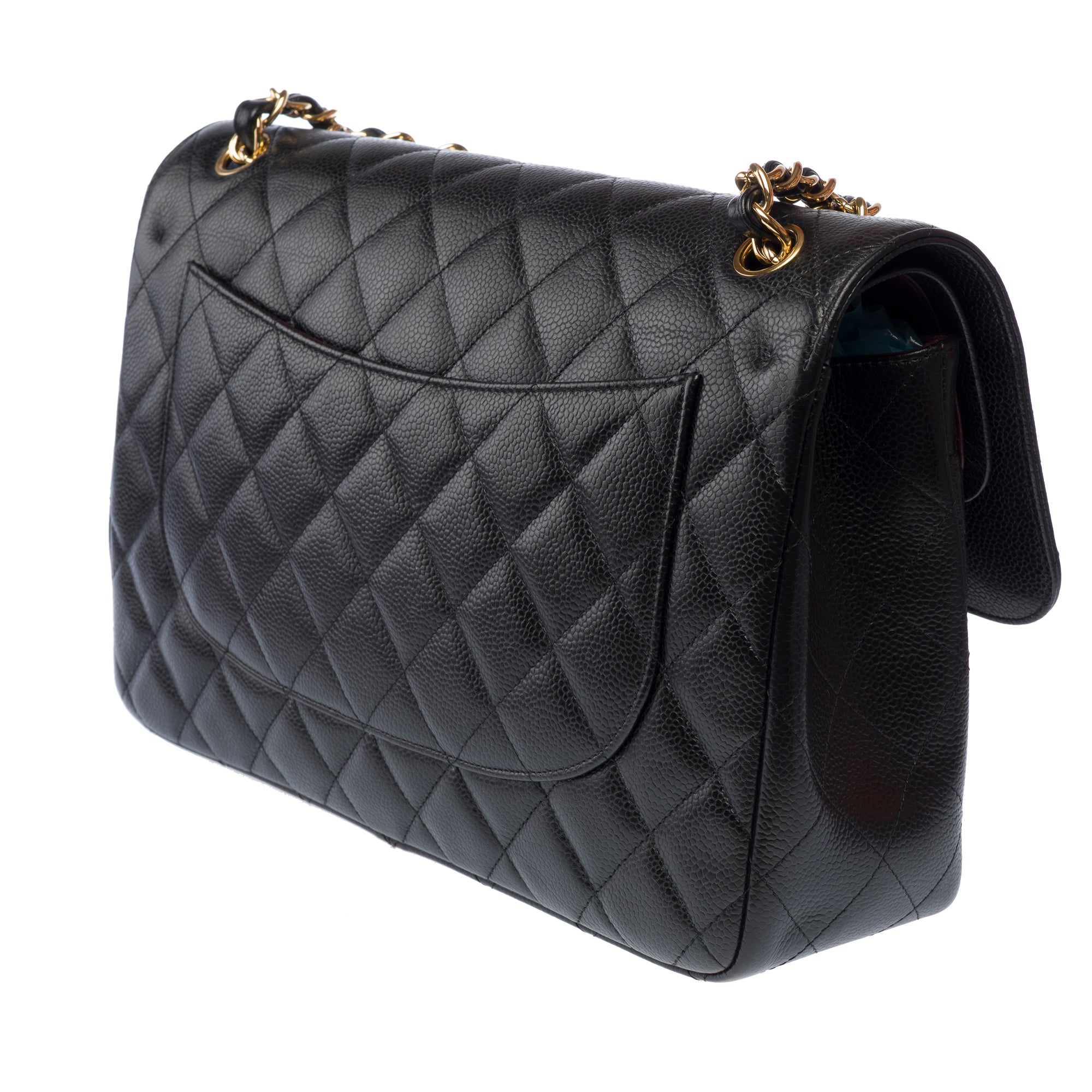 Sac CHANEL Timeless/Classique en Cuir Noir - 103282