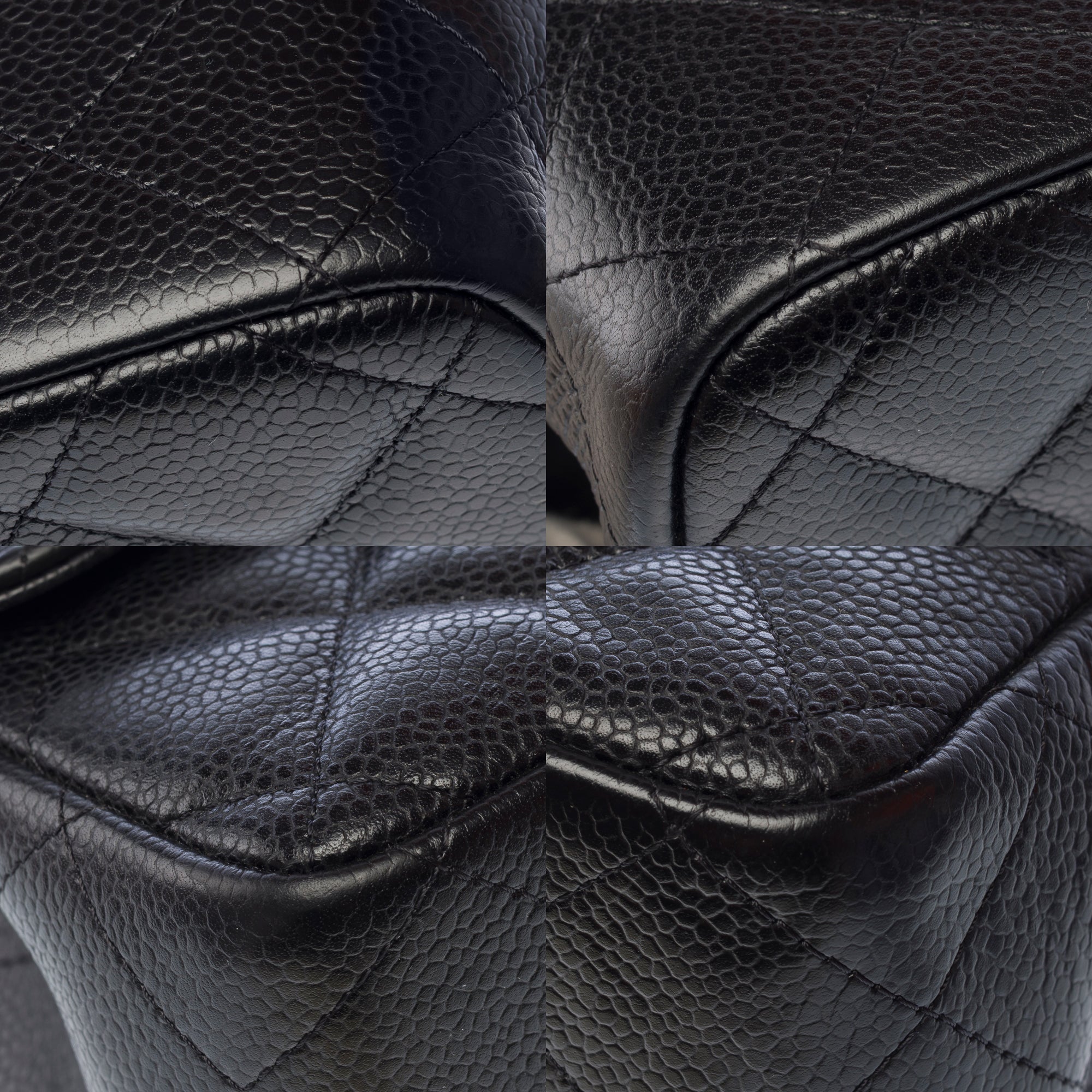 Sac CHANEL Timeless/Classique en Cuir Noir - 103282