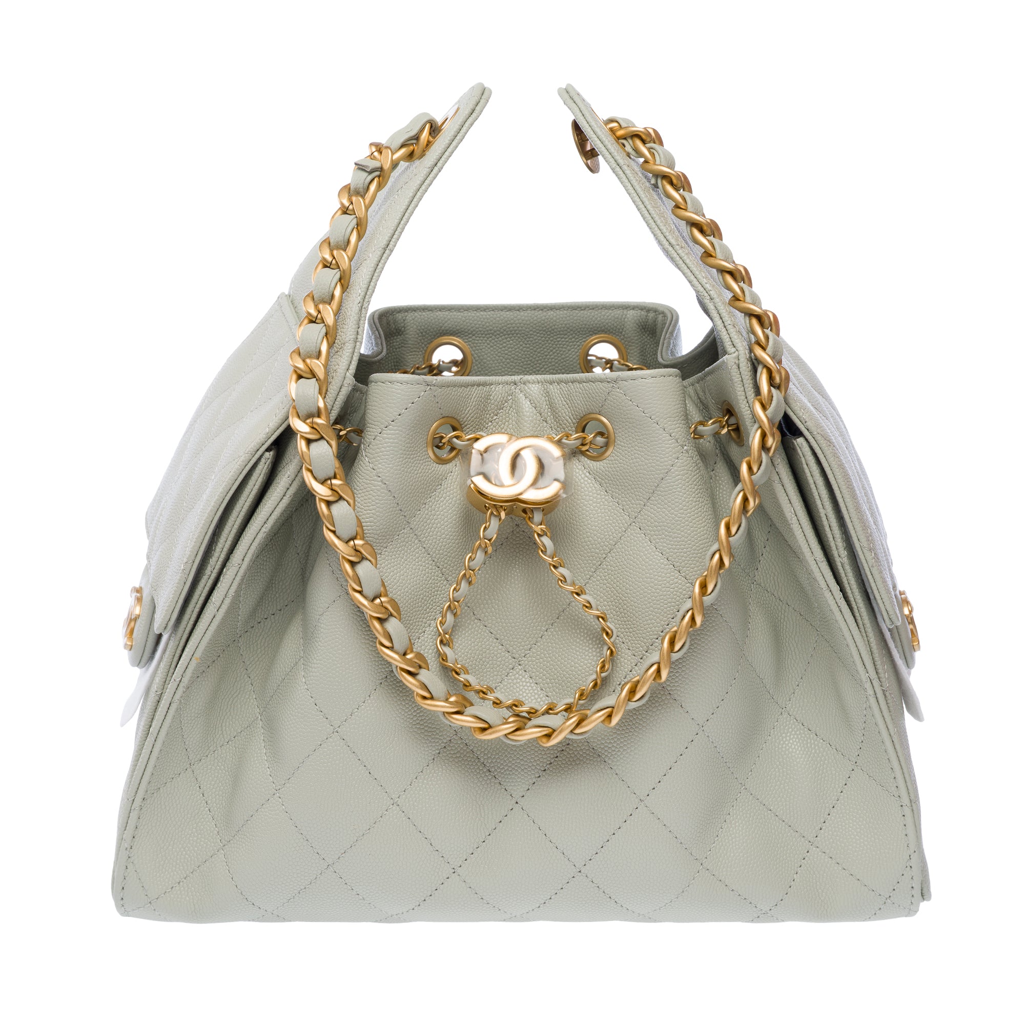 Sac CHANEL en Cuir Vert - 103293