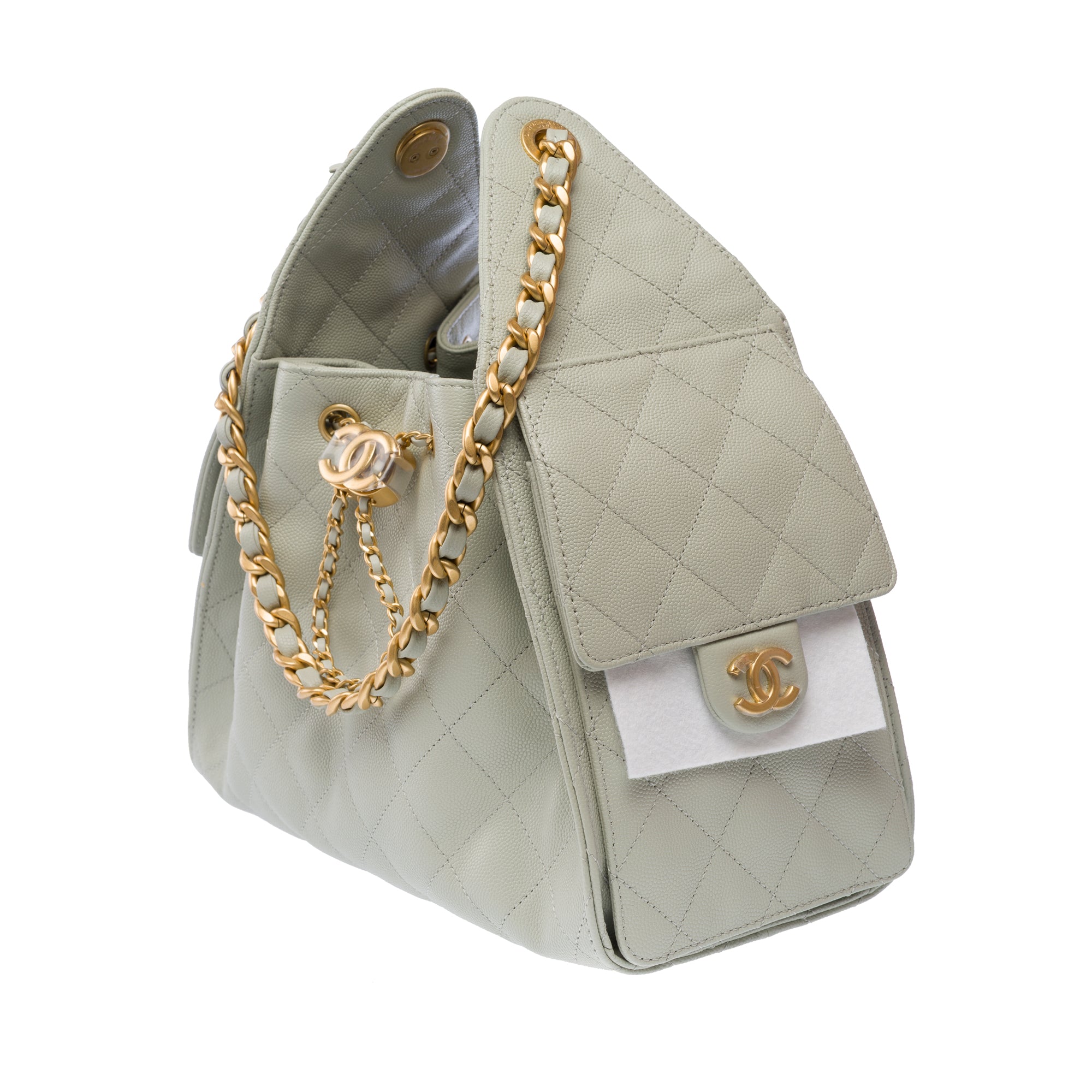 Sac CHANEL en Cuir Vert - 103293