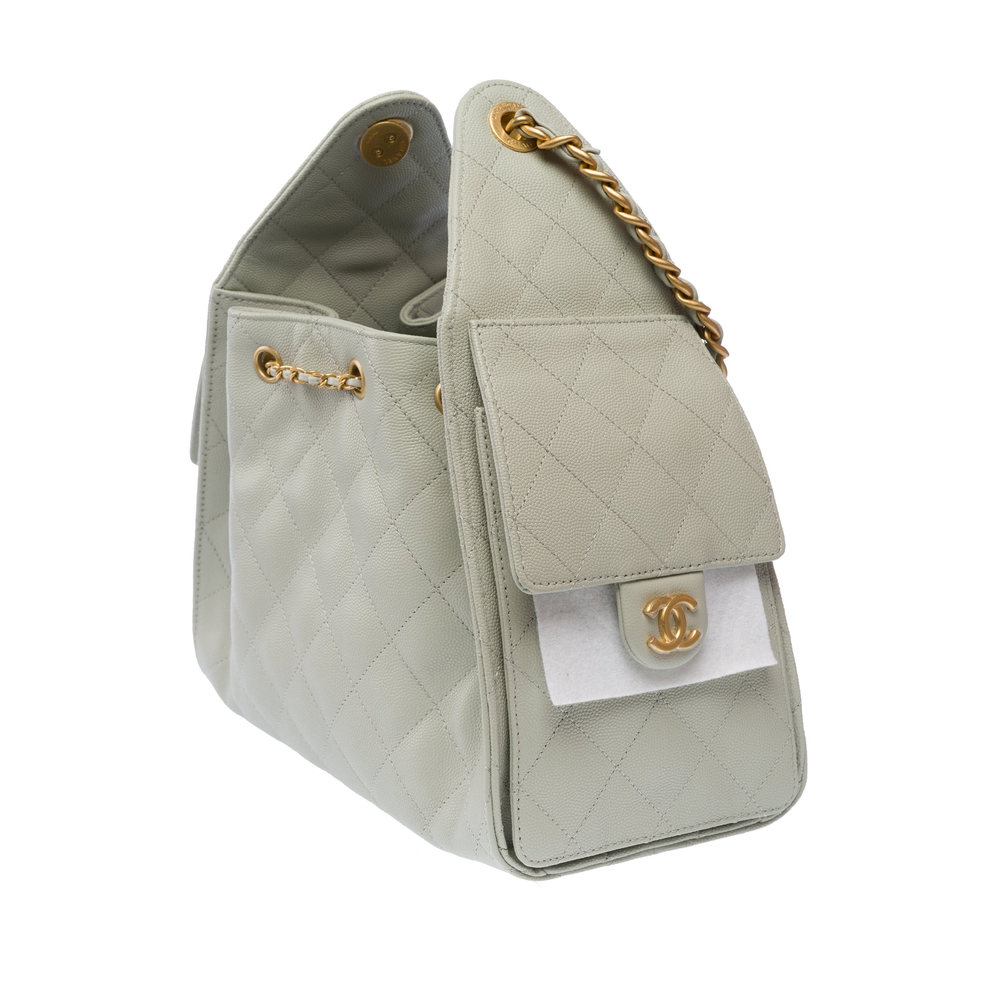 Sac CHANEL en Cuir Vert - 103293