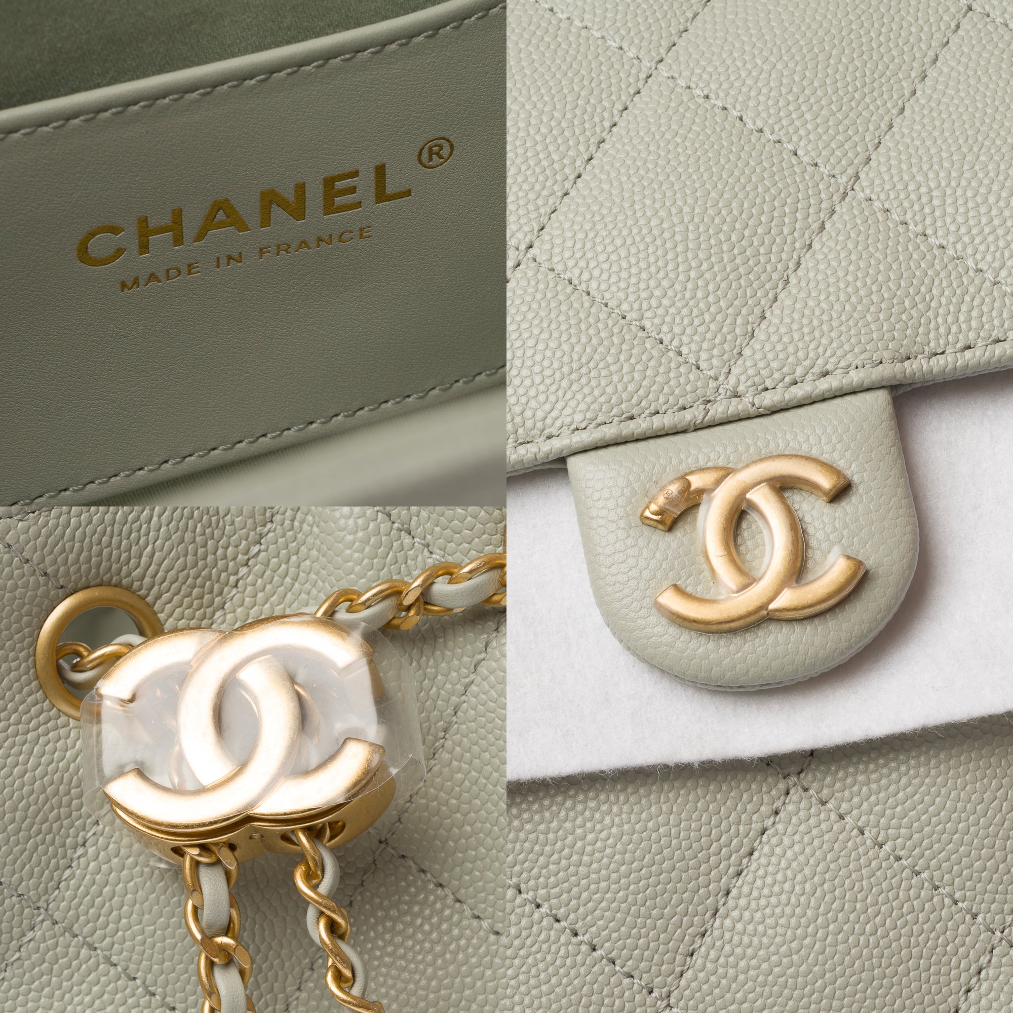 Sac CHANEL en Cuir Vert - 103293