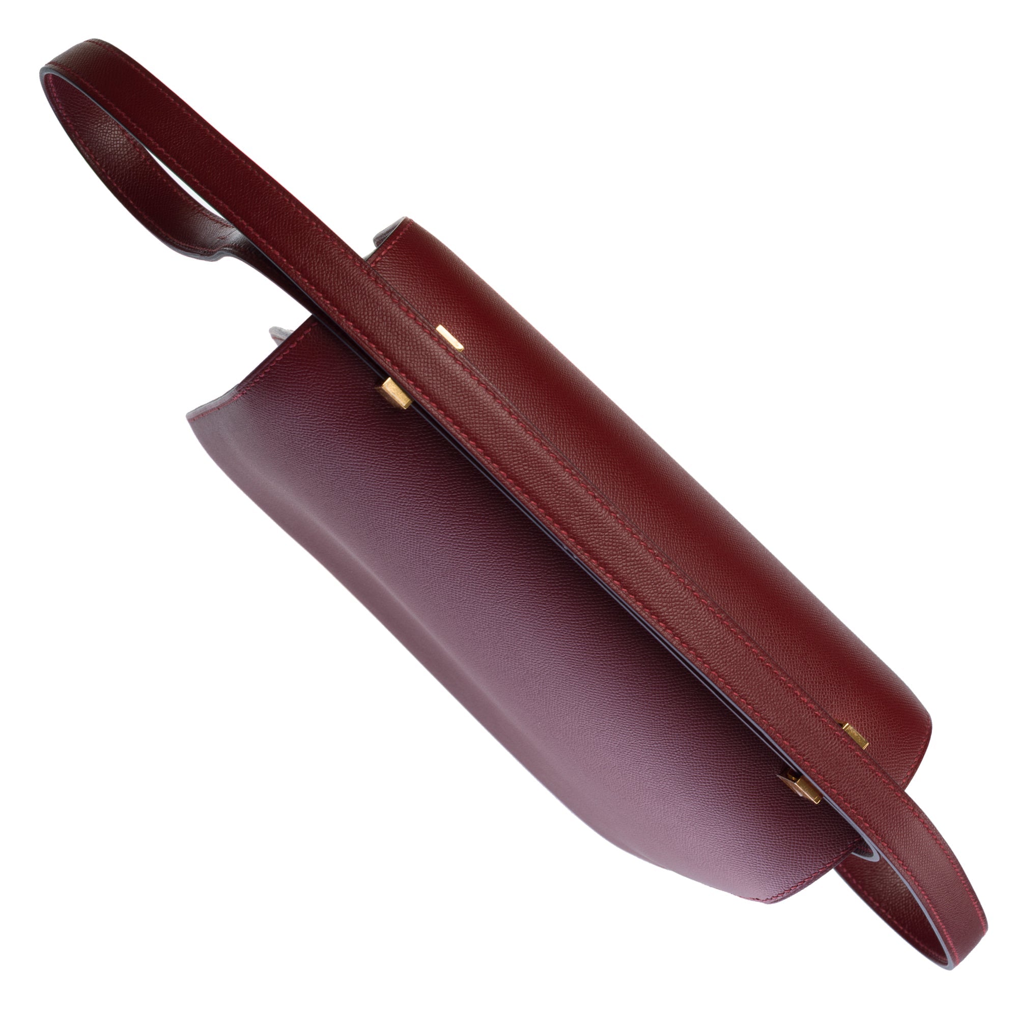 Sac HERMES Constance en Cuir Rouge - 103287