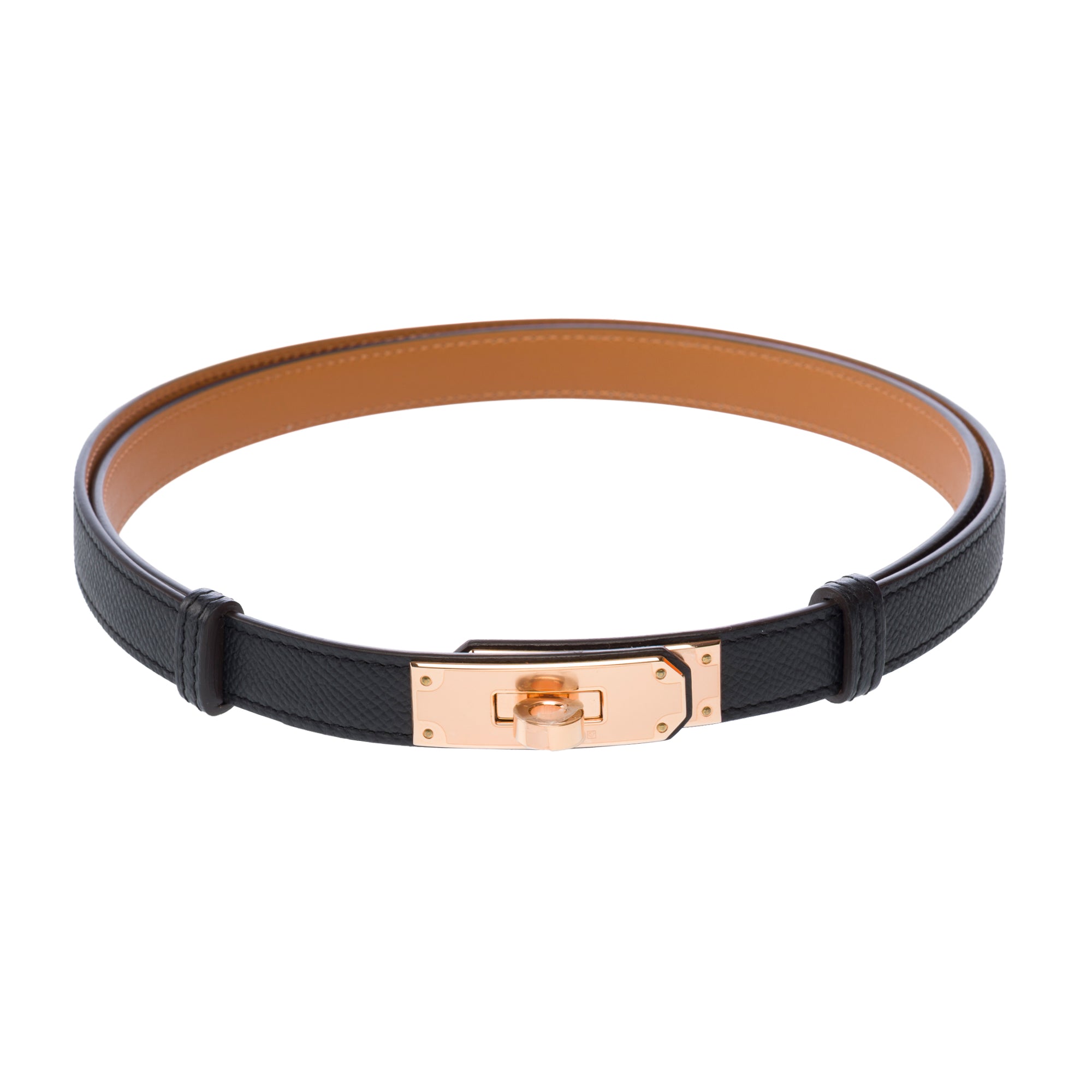 Accessoire HERMES Kelly en Cuir Noir - 103250