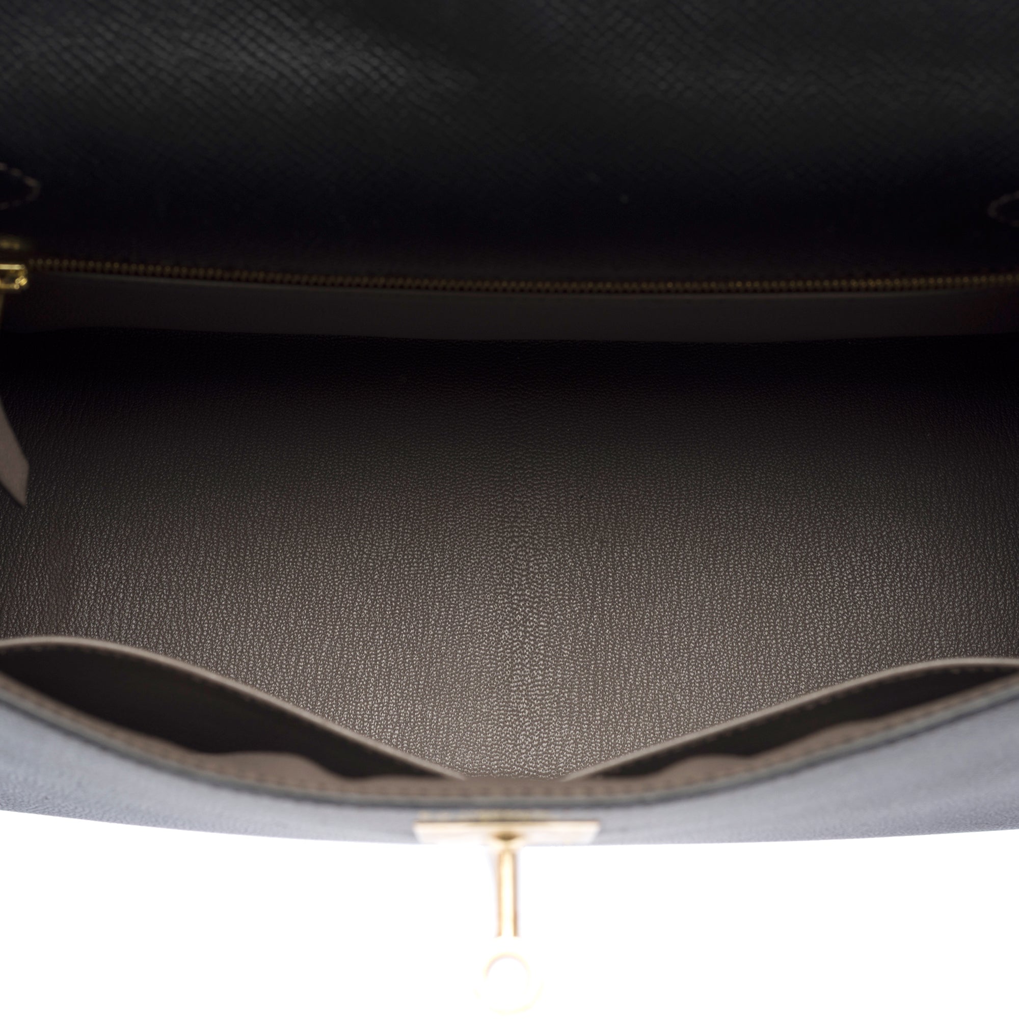 Sac HERMES Kelly 28 en Cuir Noir - 103297