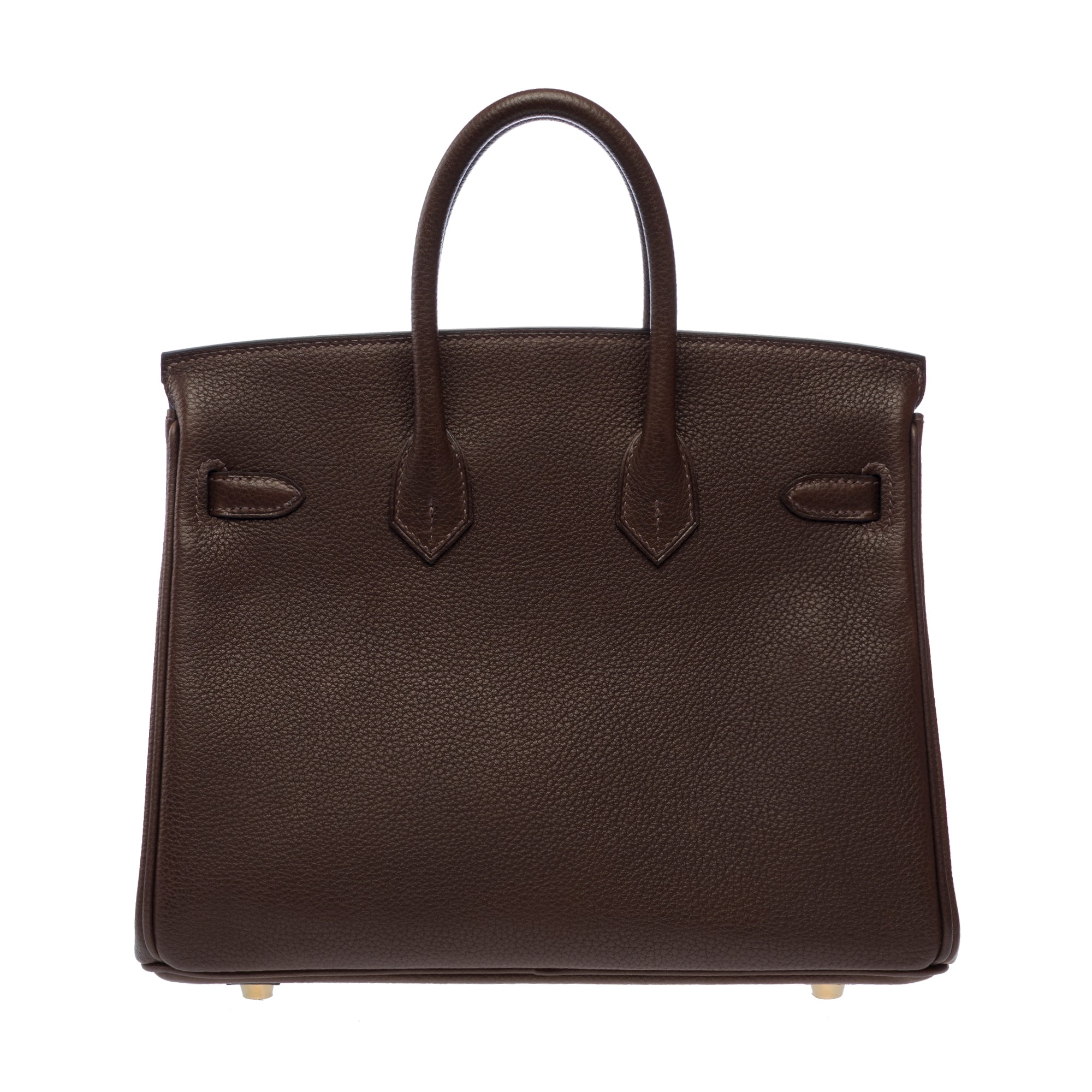 Sac HERMES Birkin 25 en Cuir Marron - 103288