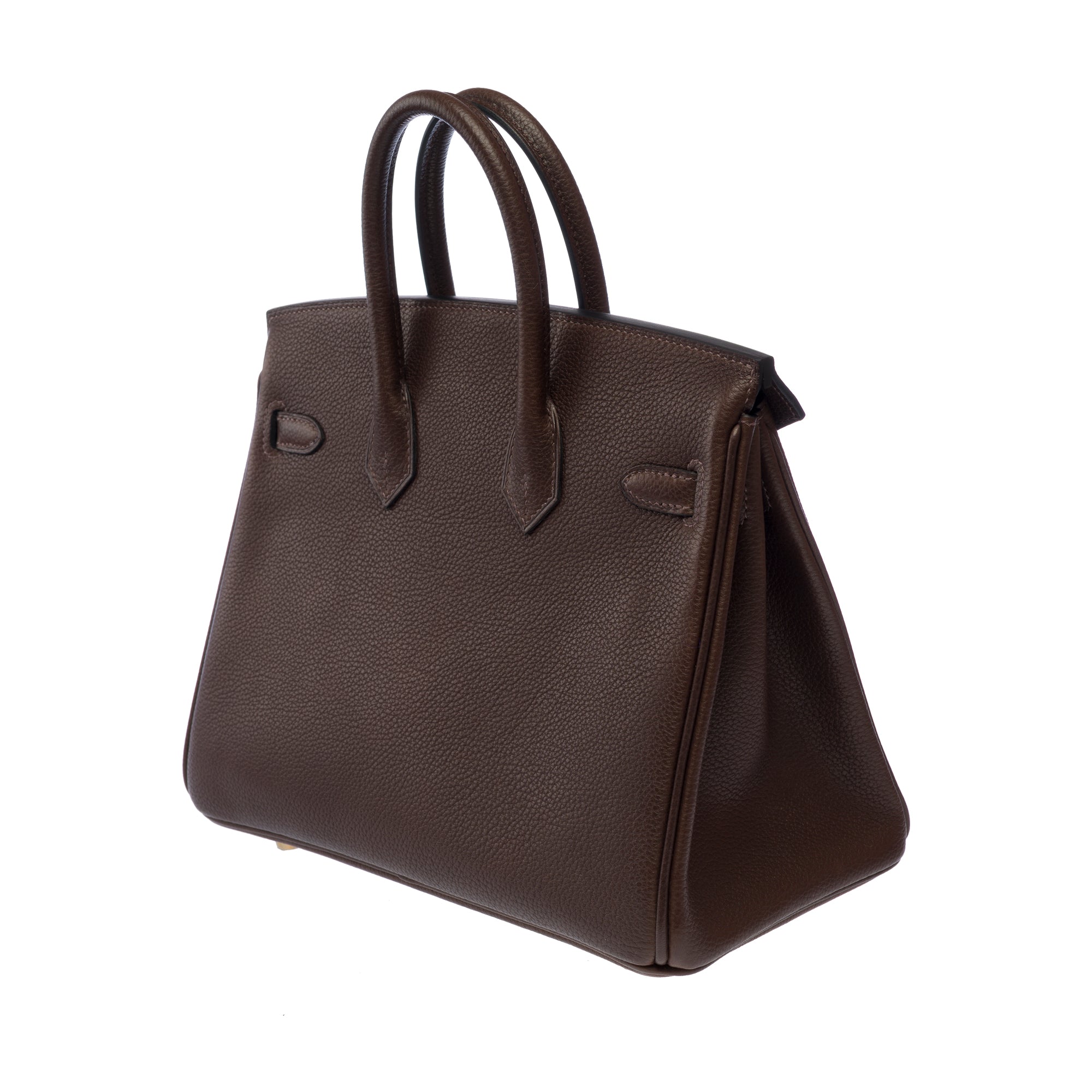 Sac HERMES Birkin 25 en Cuir Marron - 103288