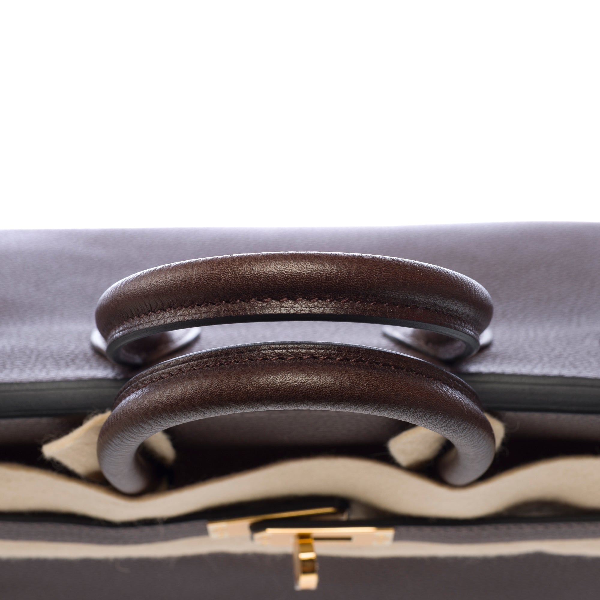 Sac HERMES Birkin 25 en Cuir Marron - 103288