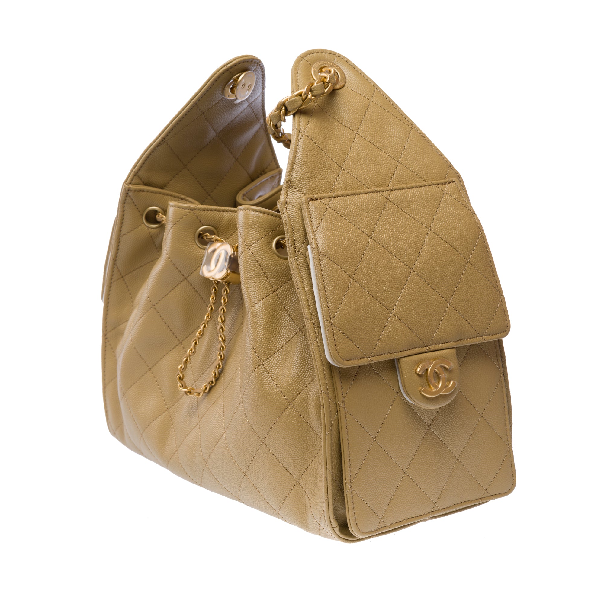 Sac CHANEL en Cuir Beige - 103292