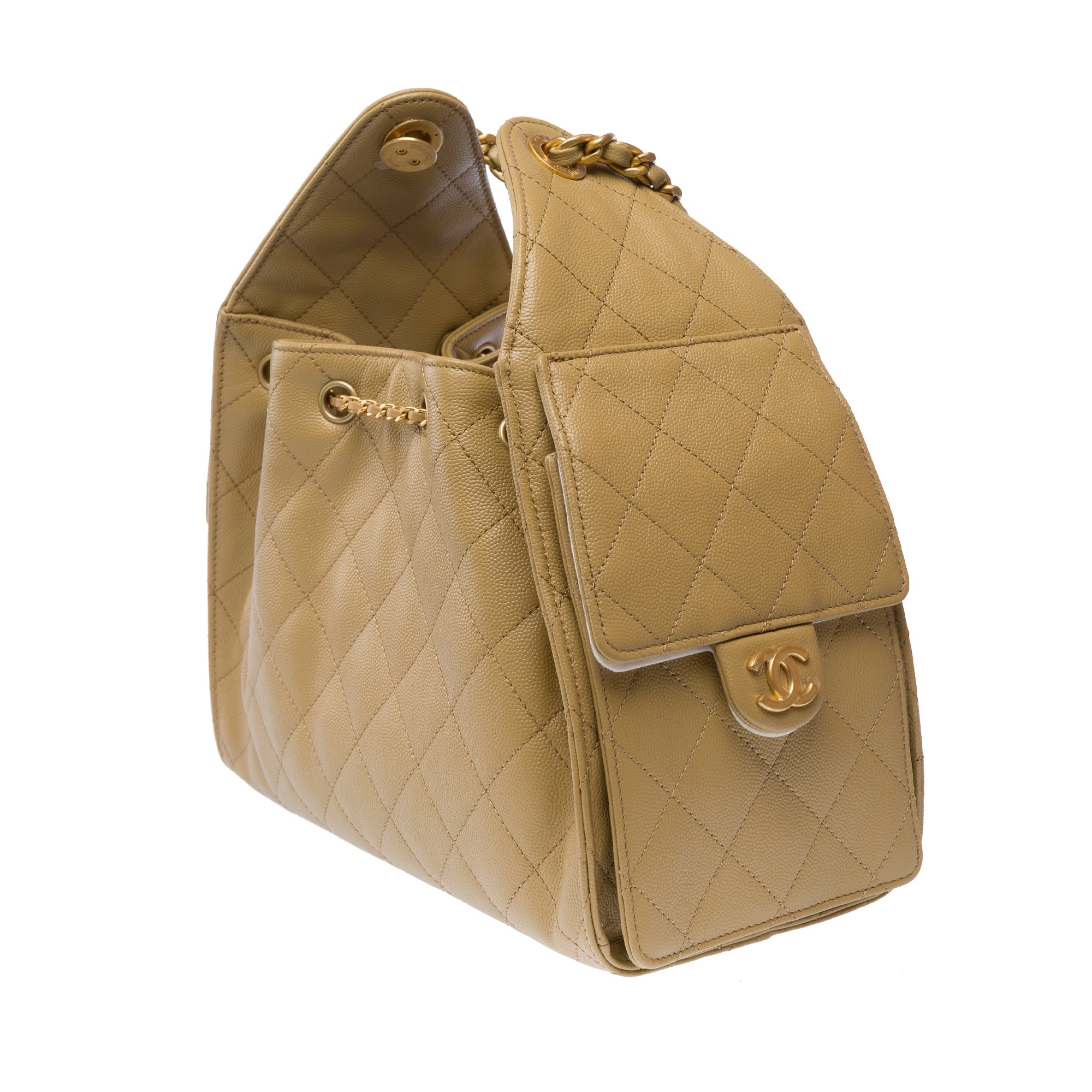 Sac CHANEL en Cuir Beige - 103292