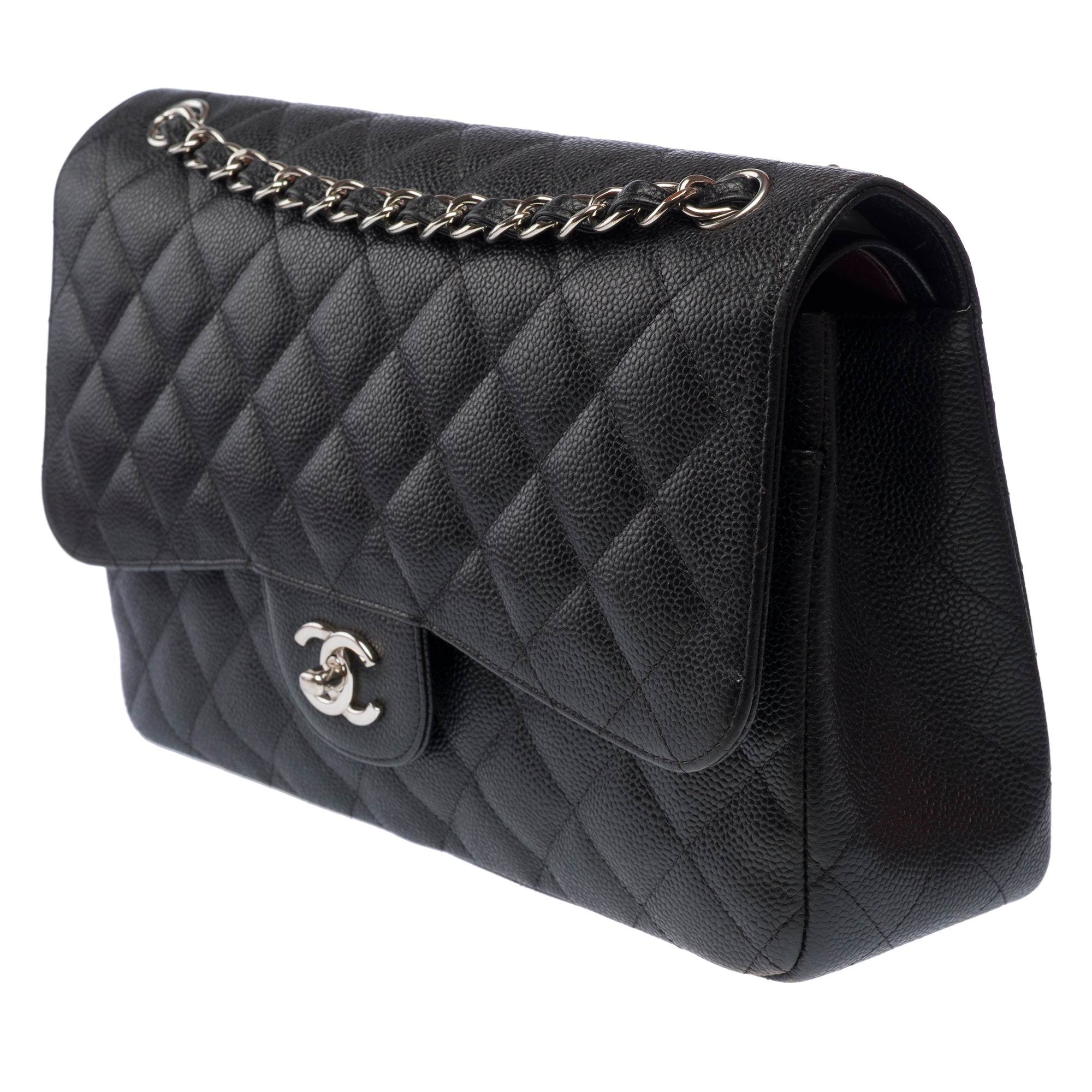 Sac CHANEL Timeless/Classique en Cuir Noir - 103283