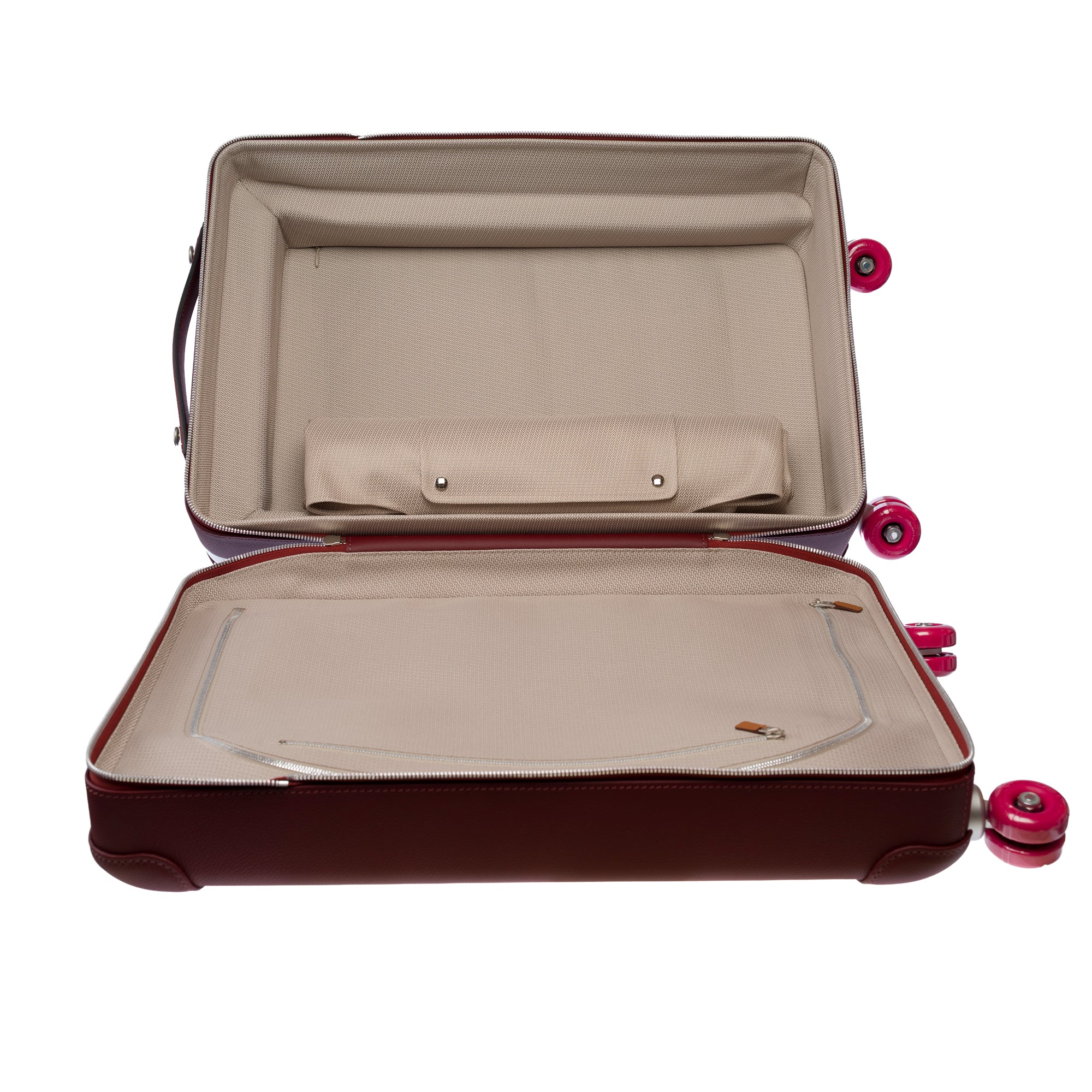 Sac HERMES en Cuir Bordeaux - 103289