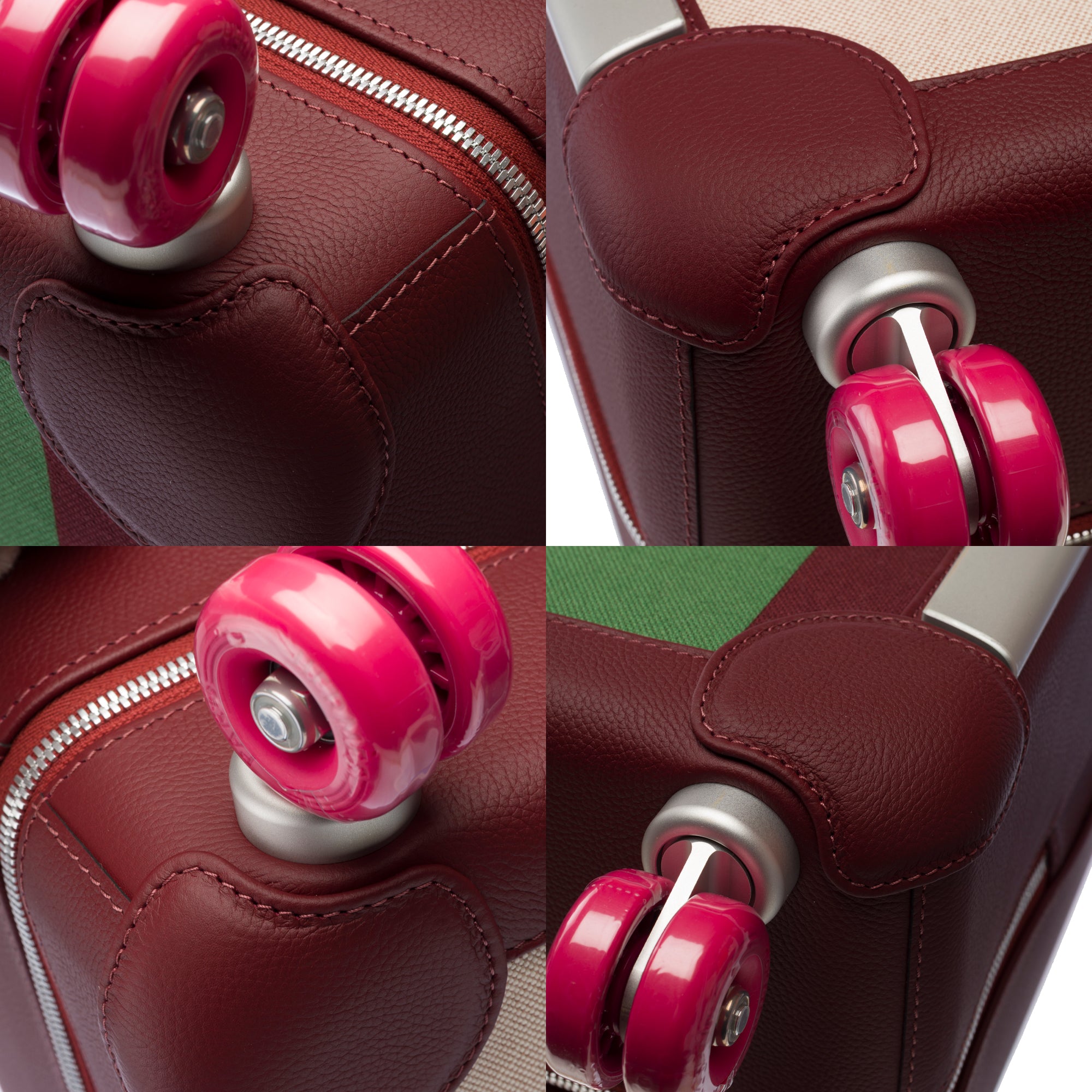 Sac HERMES en Cuir Bordeaux - 103289