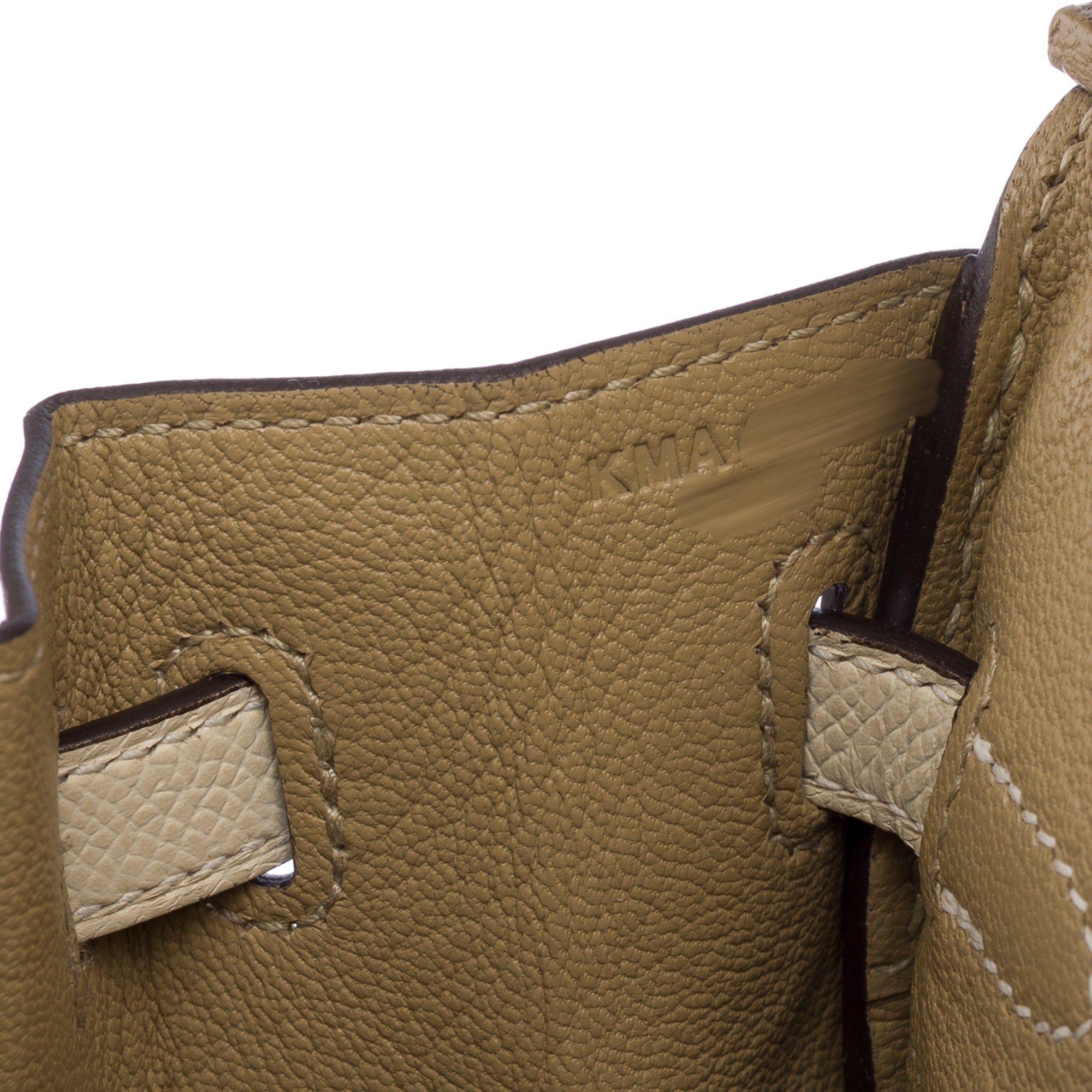 Sac HERMES Birkin 25 en Cuir Beige - 103295