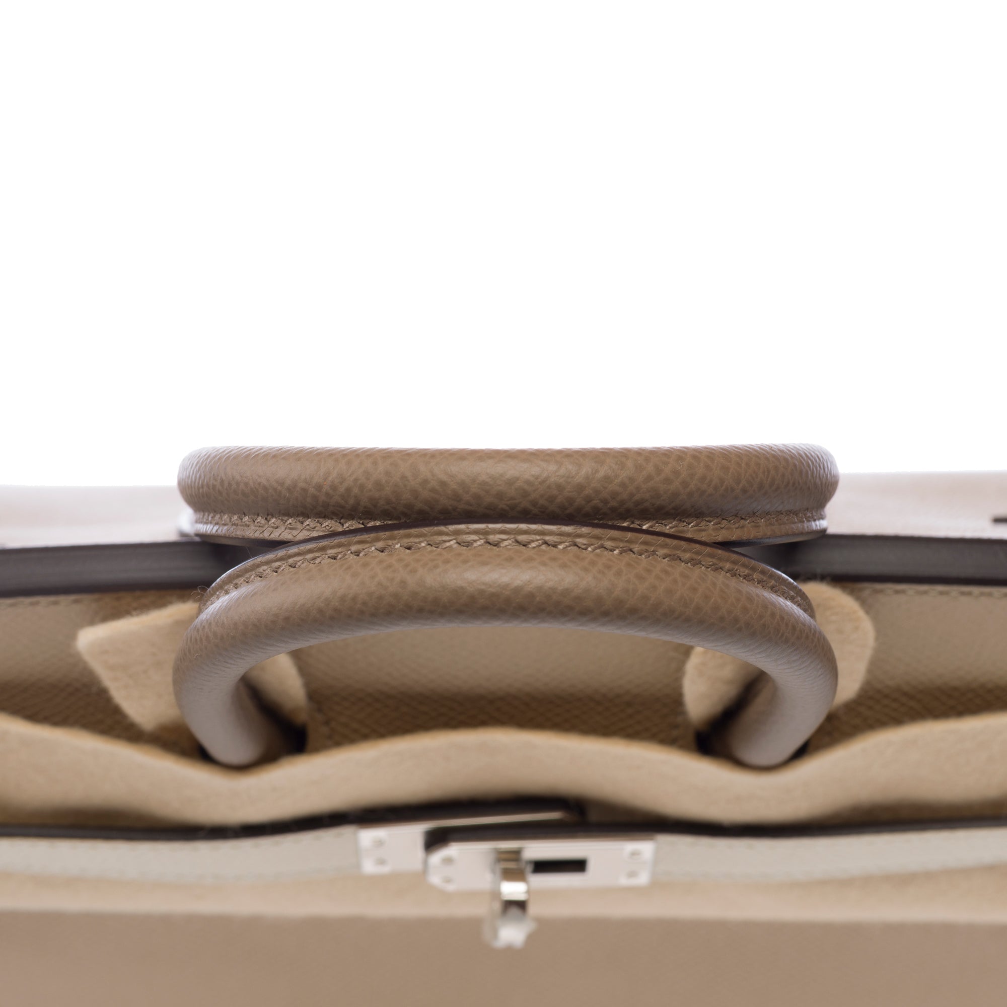 Sac HERMES Birkin 25 en Cuir Beige - 103295