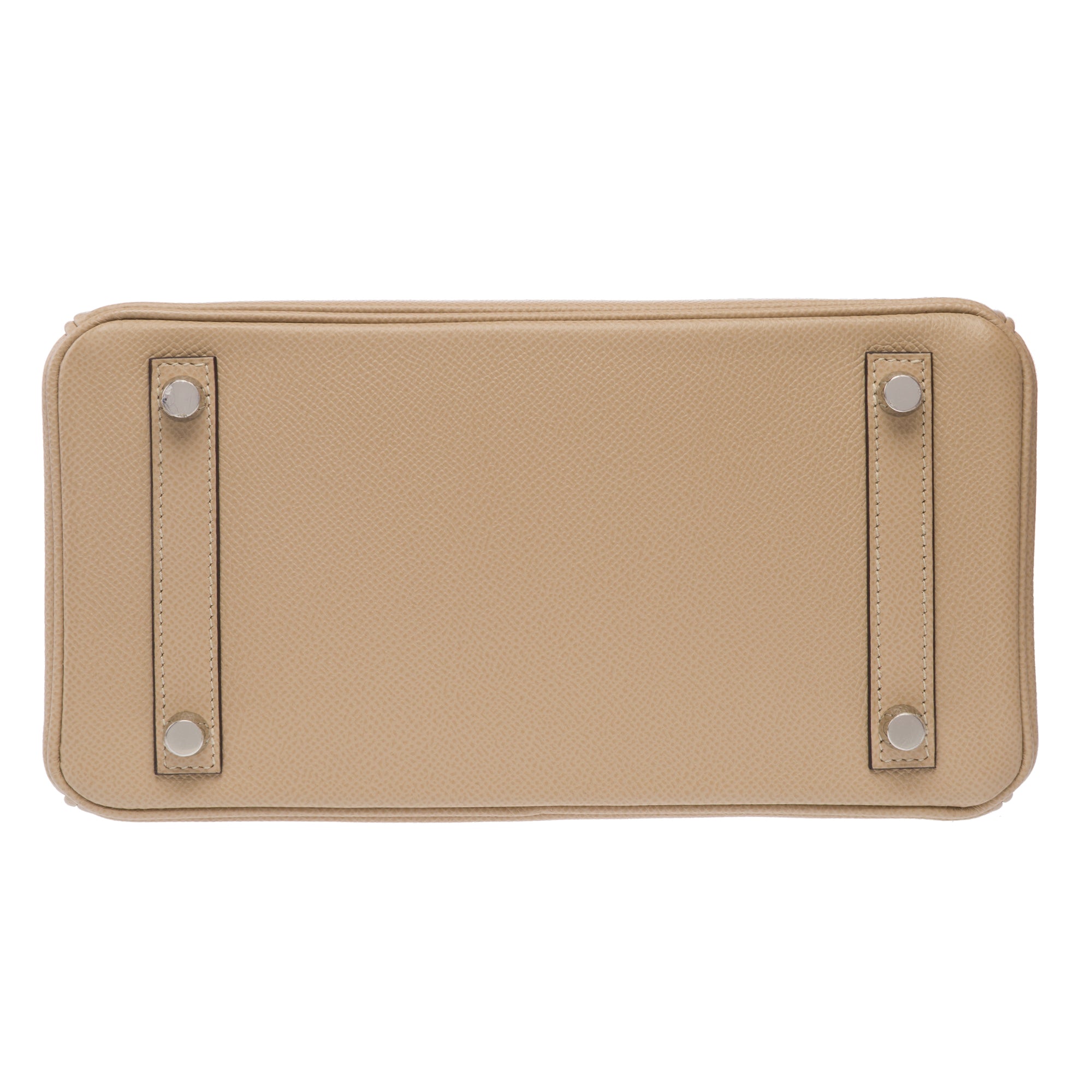 Sac HERMES Birkin 25 en Cuir Beige - 103295