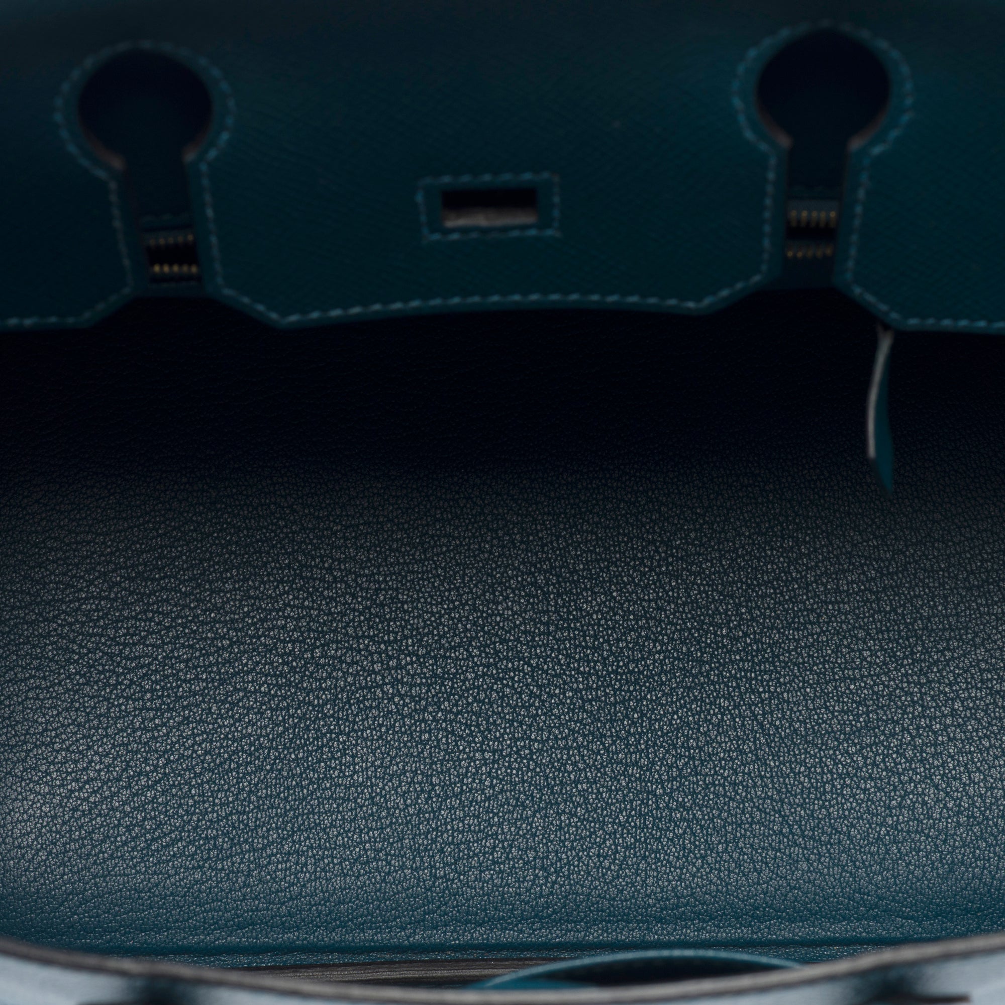 Sac HERMES Birkin 30 en Cuir Bleu - 103296