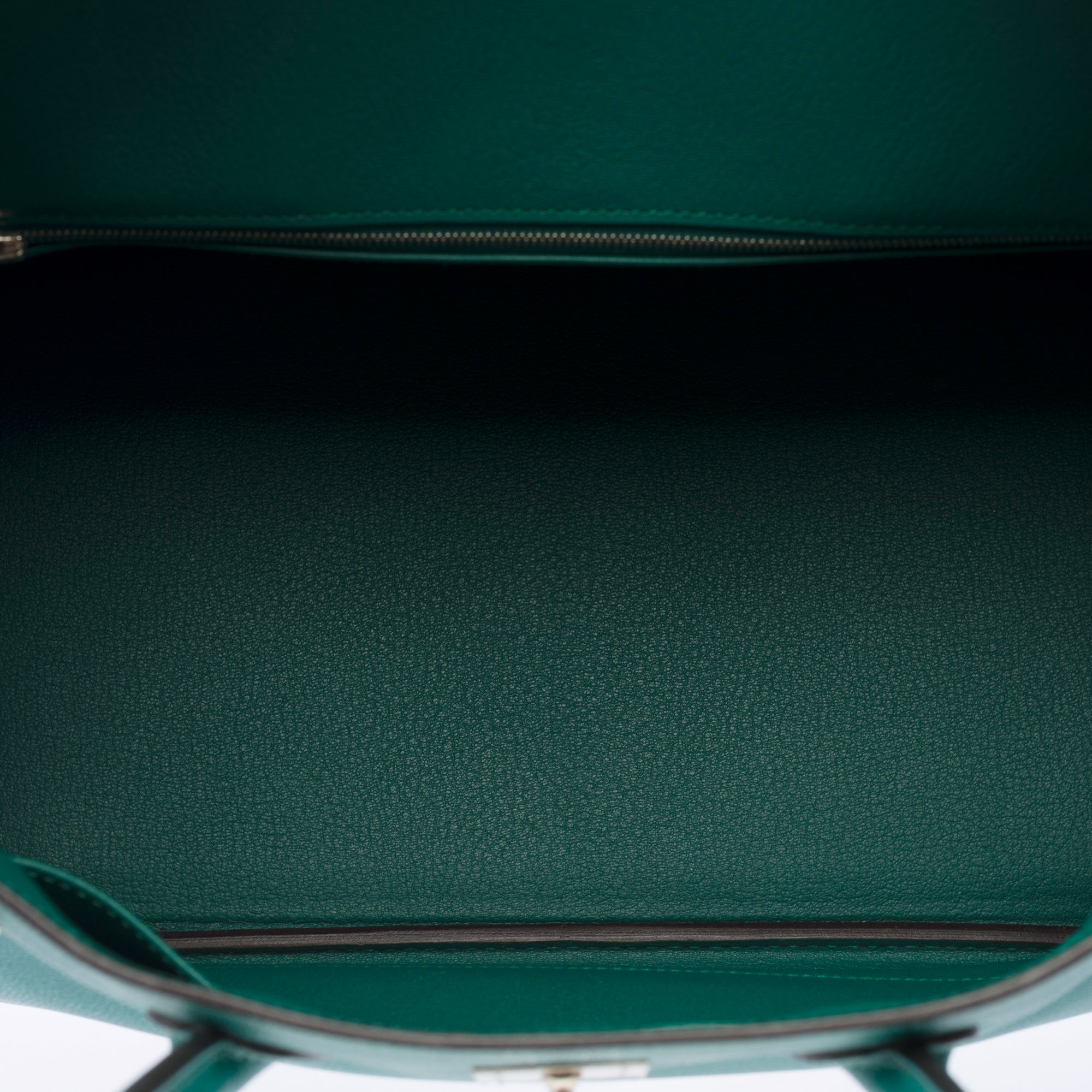 Sac HERMES Birkin 35 en Cuir Vert - 103298