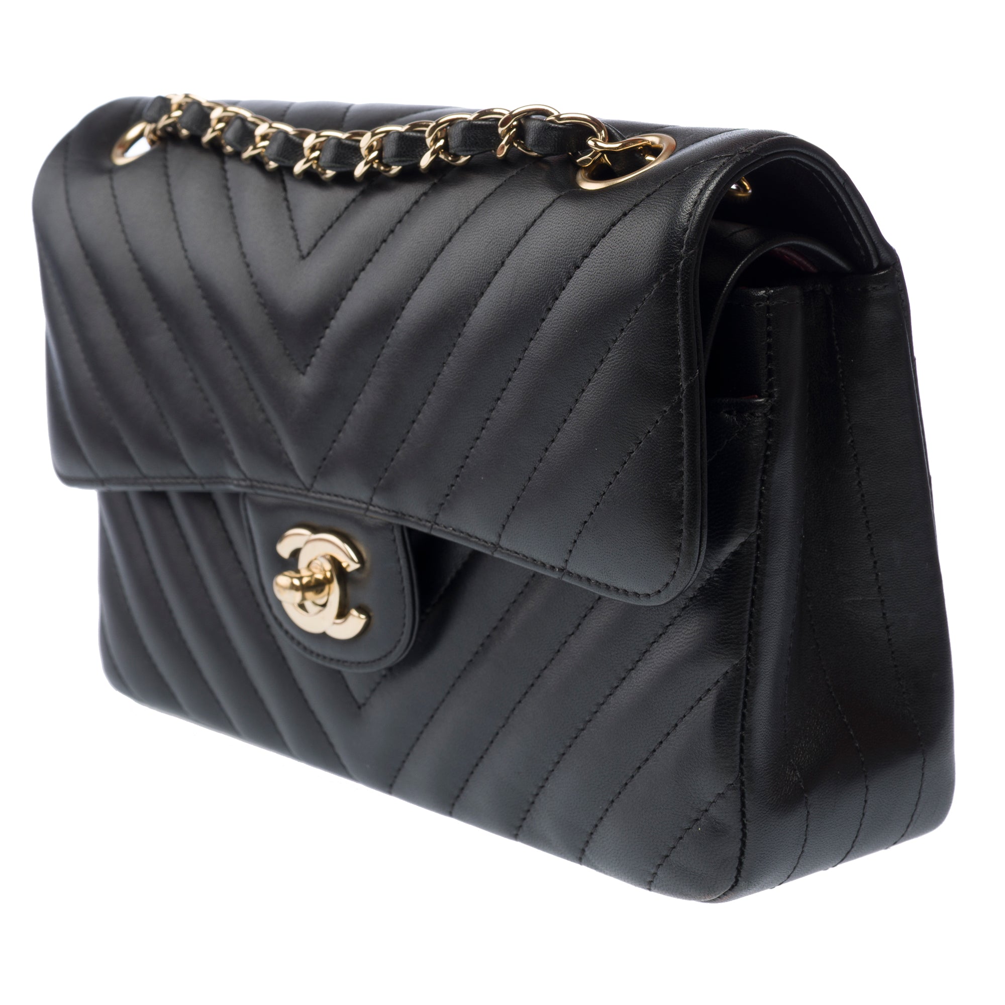 Sac CHANEL Timeless/Classique en Cuir Noir - 103317