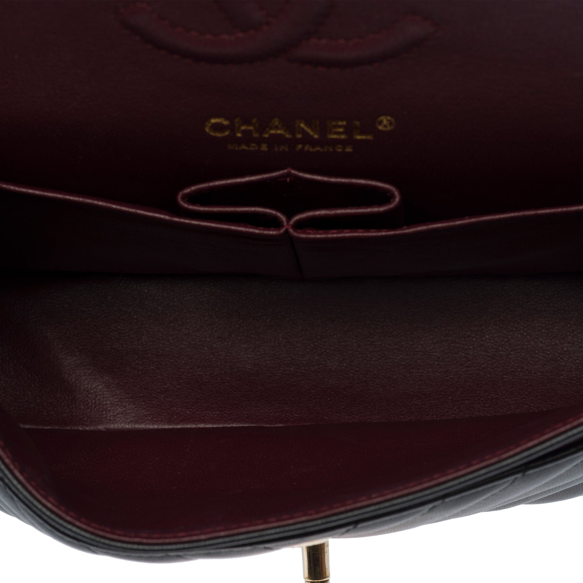 Sac CHANEL Timeless/Classique en Cuir Noir - 103317